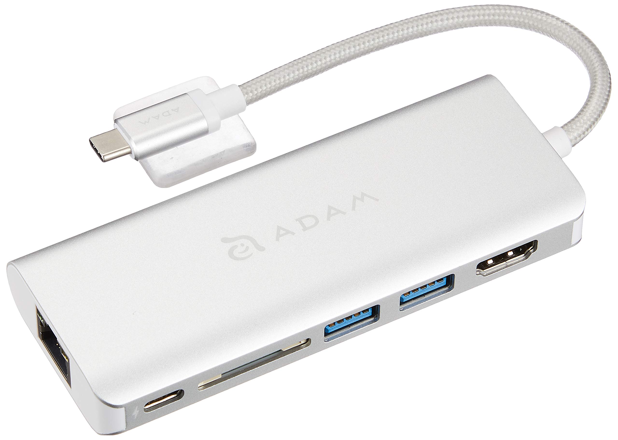 ManhattanAdam Elements USB 3.1 Type C (USB-C) 6 port Hub - Silver