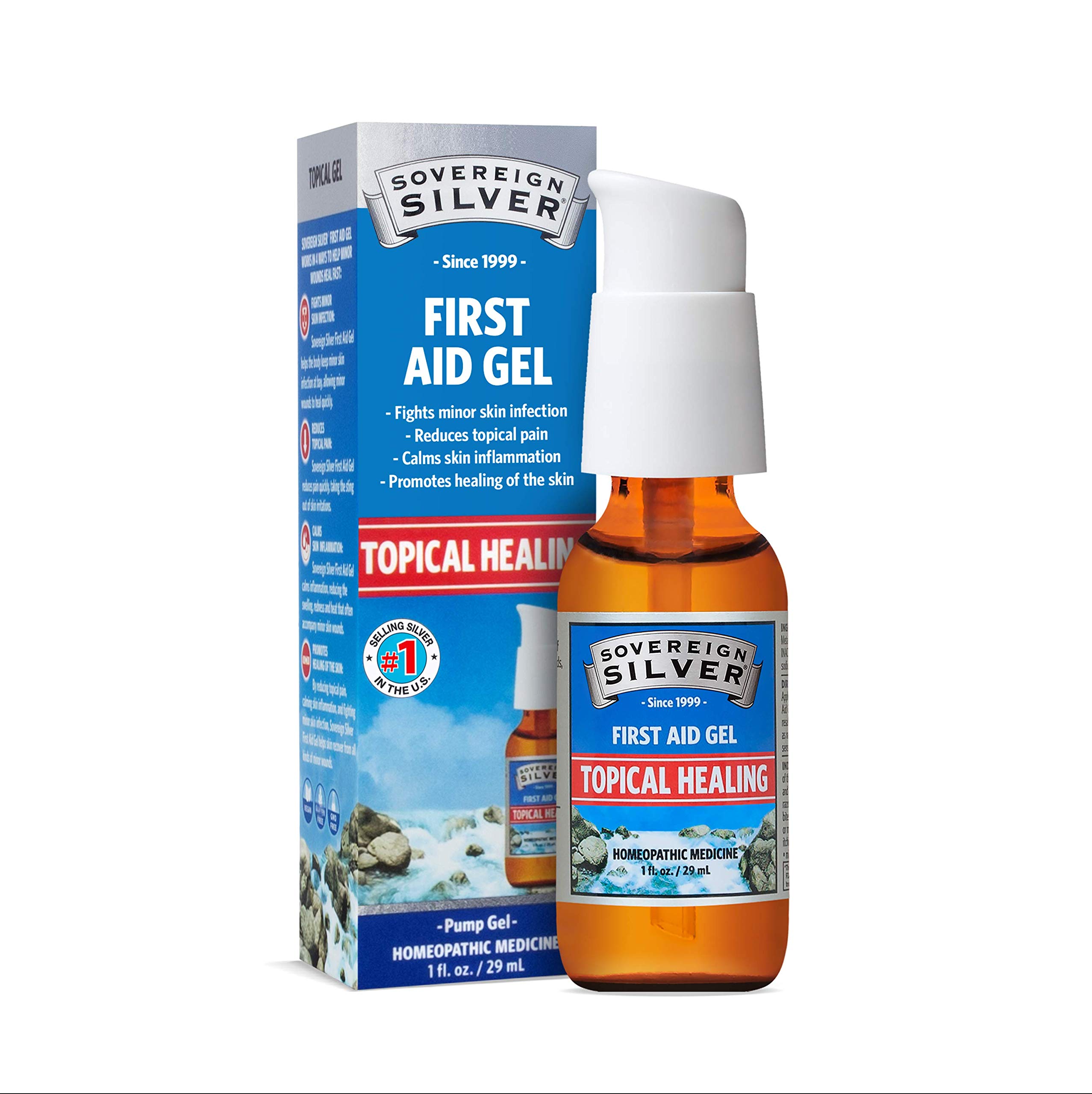 Sovereign SilverFirst Aid Gel 1 Oz. 73127