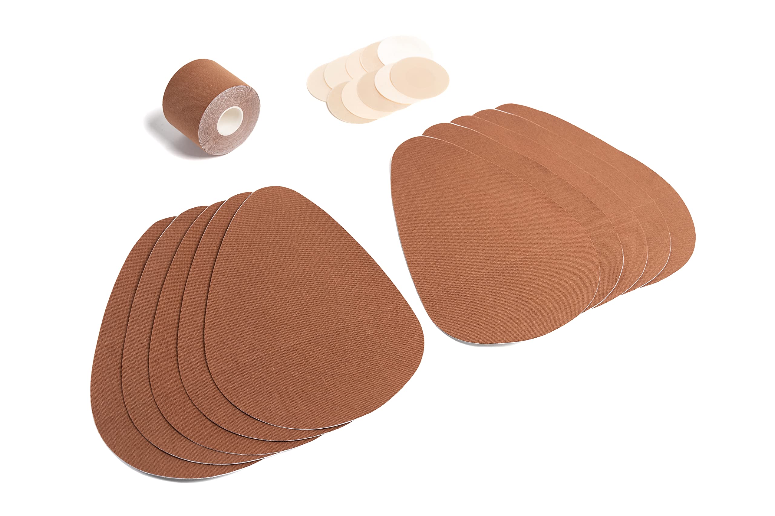 BREAST TAPE NIPPLE COVERS 5 PAIRS BOOB TAPE FOR LARGE BREASTS