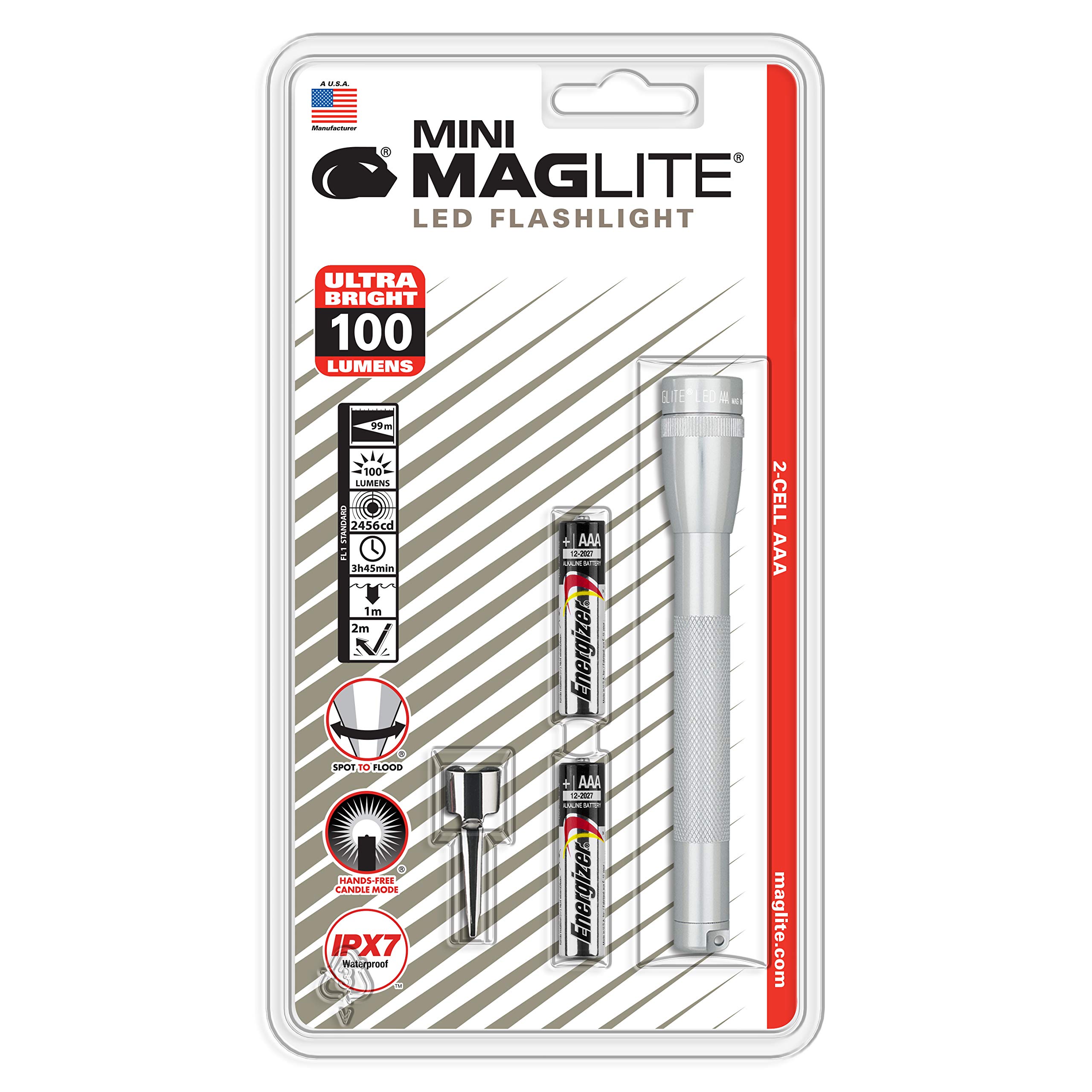 MagLiteMag Instrument Mini 2aaa Led - Silver - SP32106