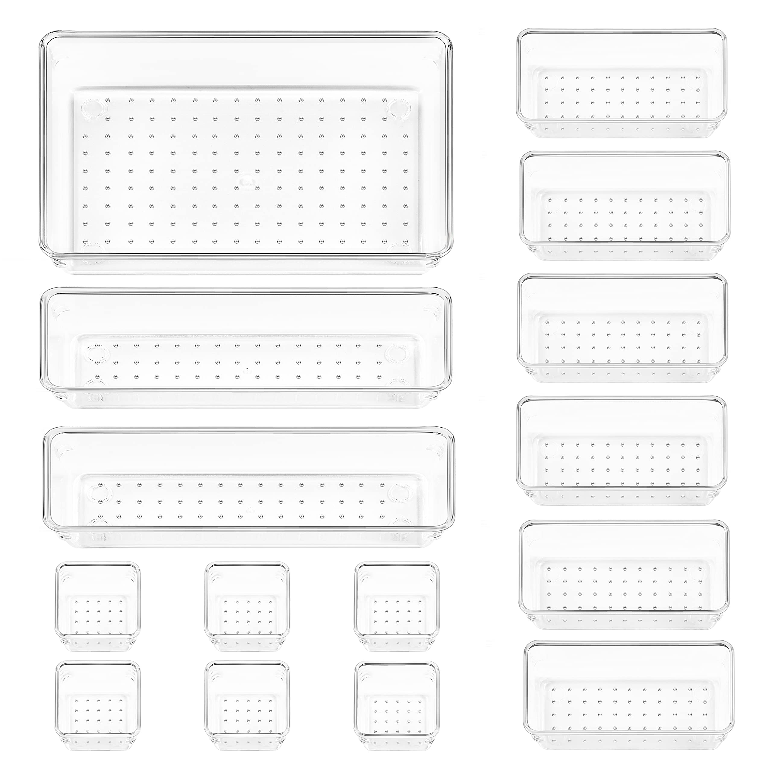 Vtopmart 15Pcs Drawer Organizer