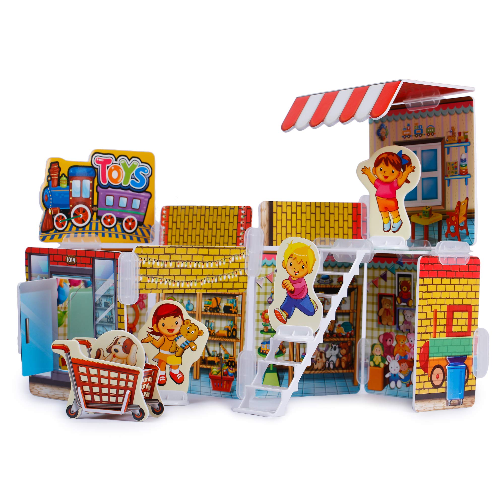 Webby Build Your Story Toys Shop Building Set