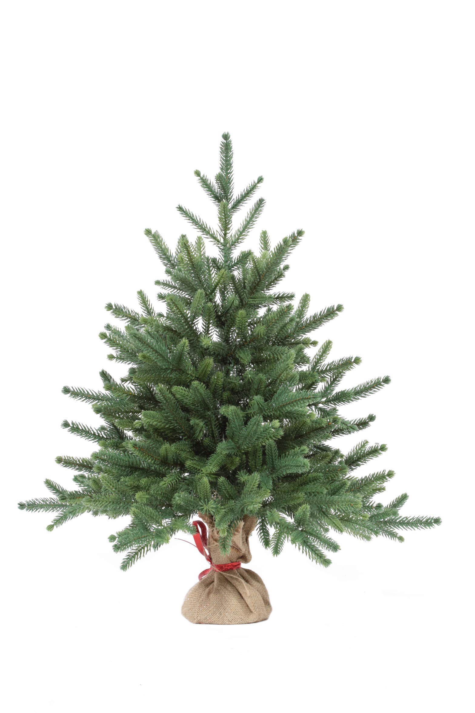 EveXmas- Infinity- 60cm/2ft - Premium Artificial Christmas Tree -Pine - For Any Environment - Easy Assembly - Metal Hinges - Sturdy Base - 100% Polyethylene Branches