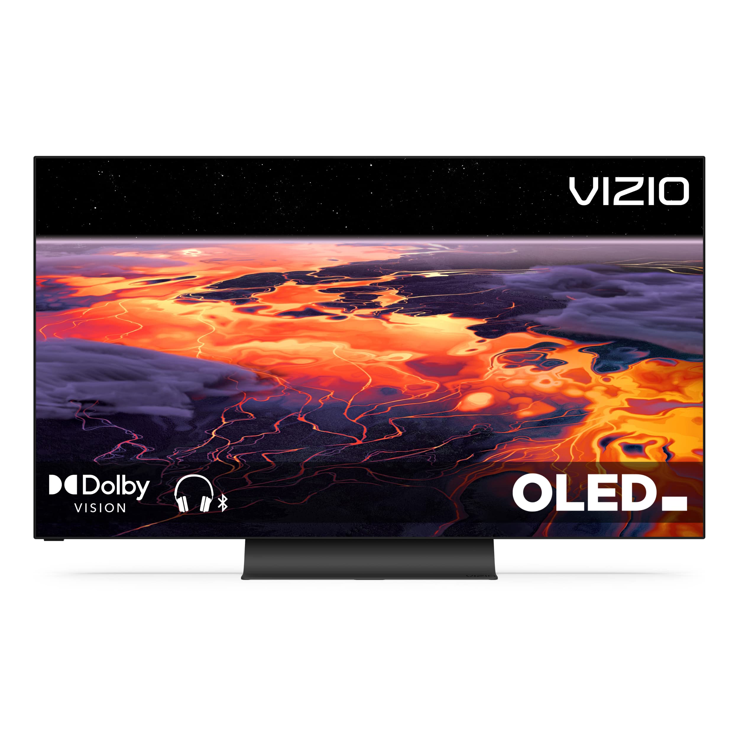 VIZIO 55-Inch OLED Premium 4K UHD HDR Smart TV with Dolby Vision, HDMI 2.1, 120Hz Refresh Rate, Pro Gaming Engine, Apple AirPlay 2 and Chromecast Built-in - OLED55-H1