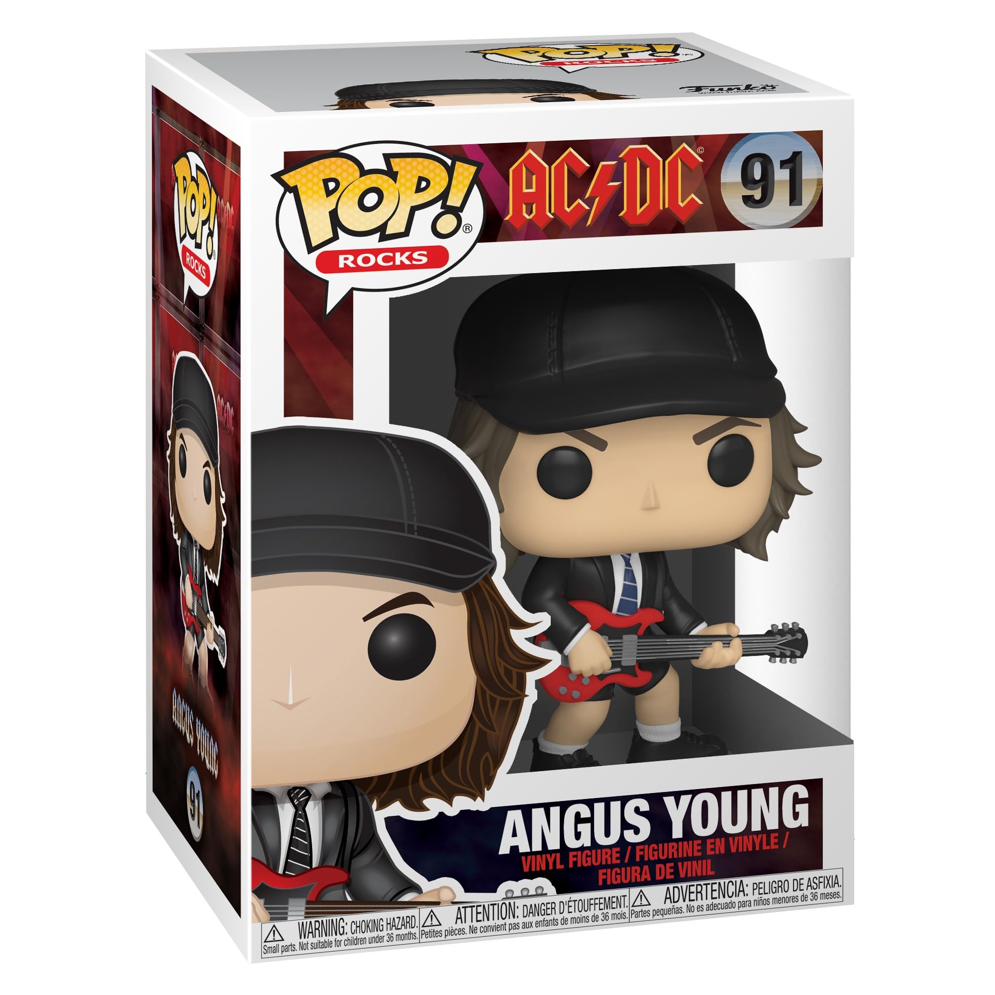 Funko Pop! Rocks: AC/DC - Agnus Young with Chase (Styles May Vary)