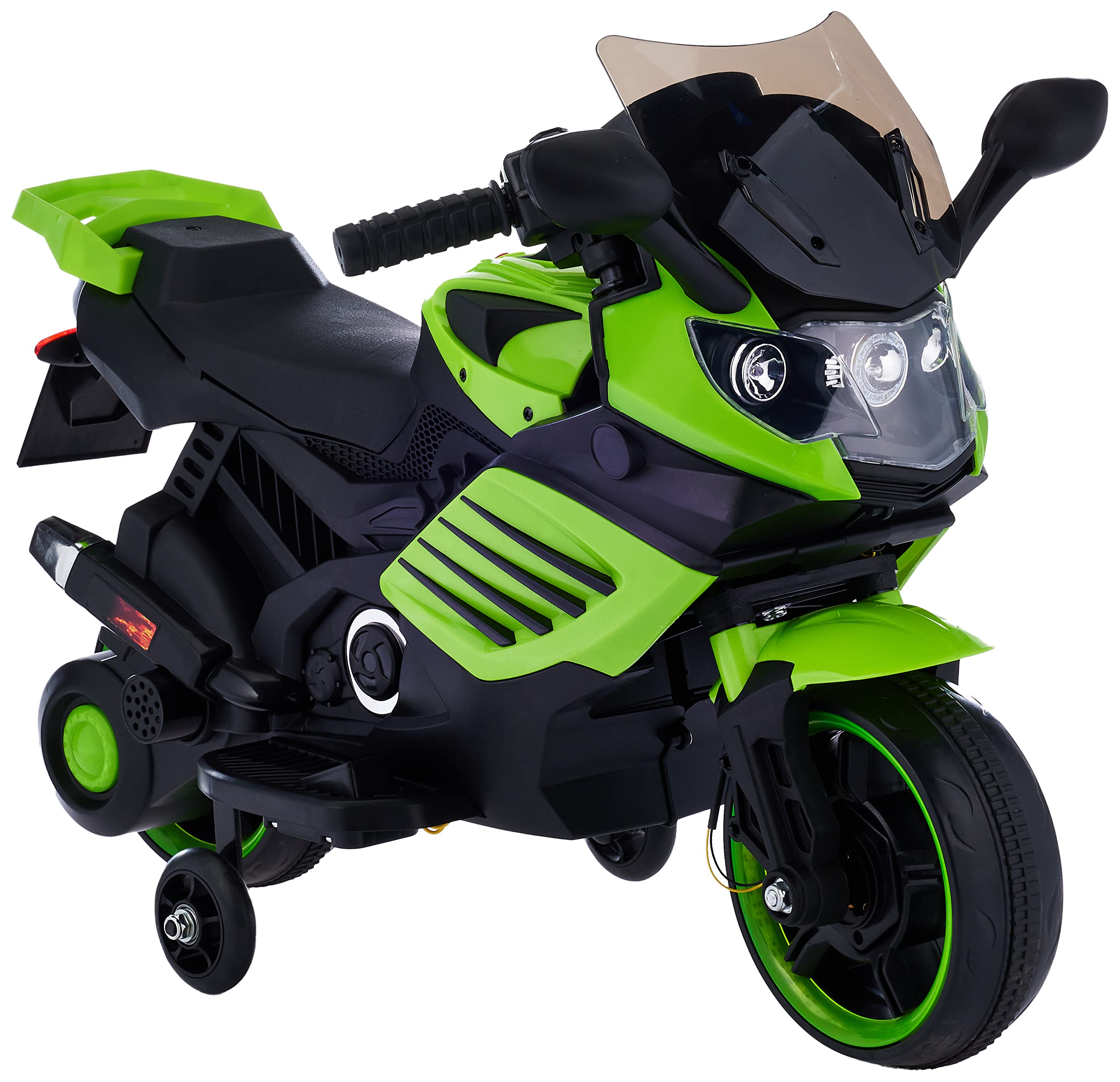 Dorsa Kids BMW 158 Q Ride-On Motorcycle, Green, 158Q