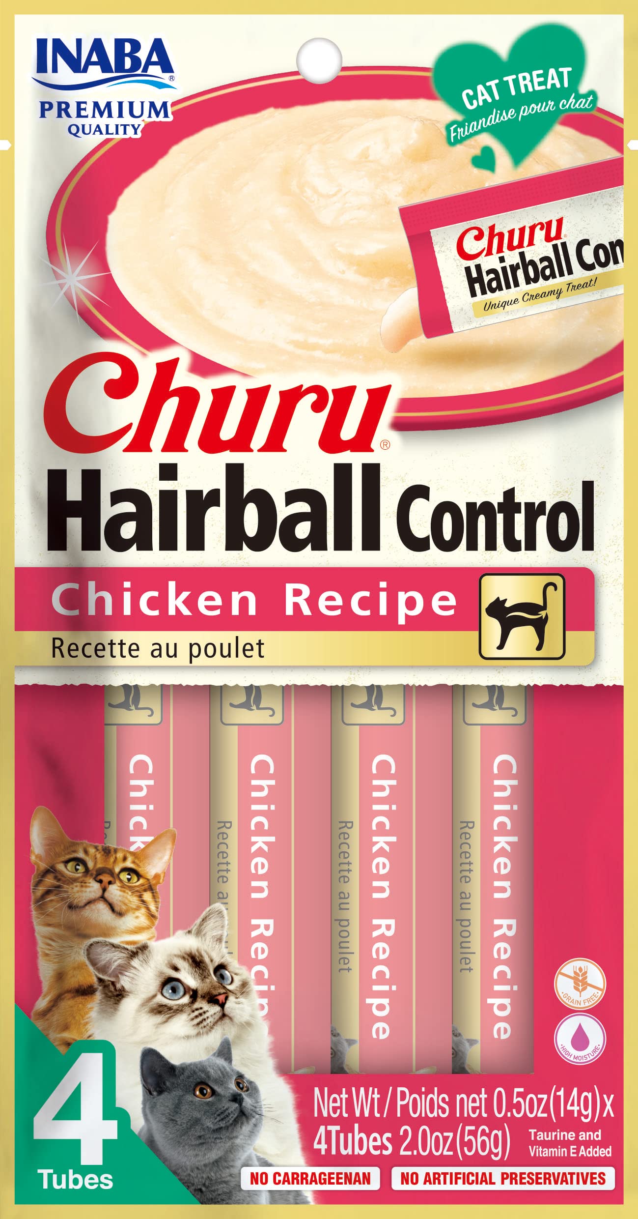 Inaba Churu Hairball Control Chicken - 56g