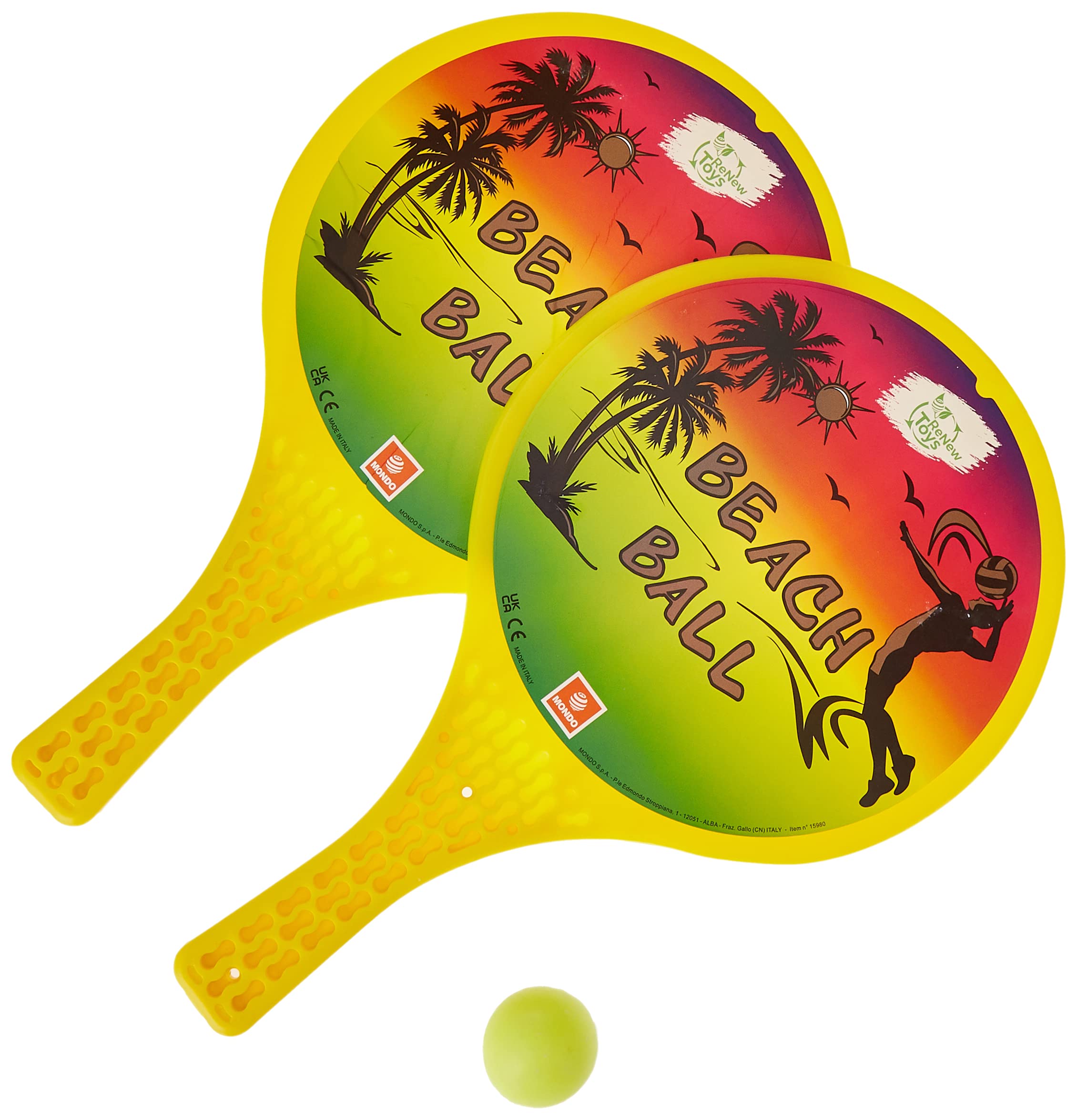 MONDO PADDLE BAT SET FLUO