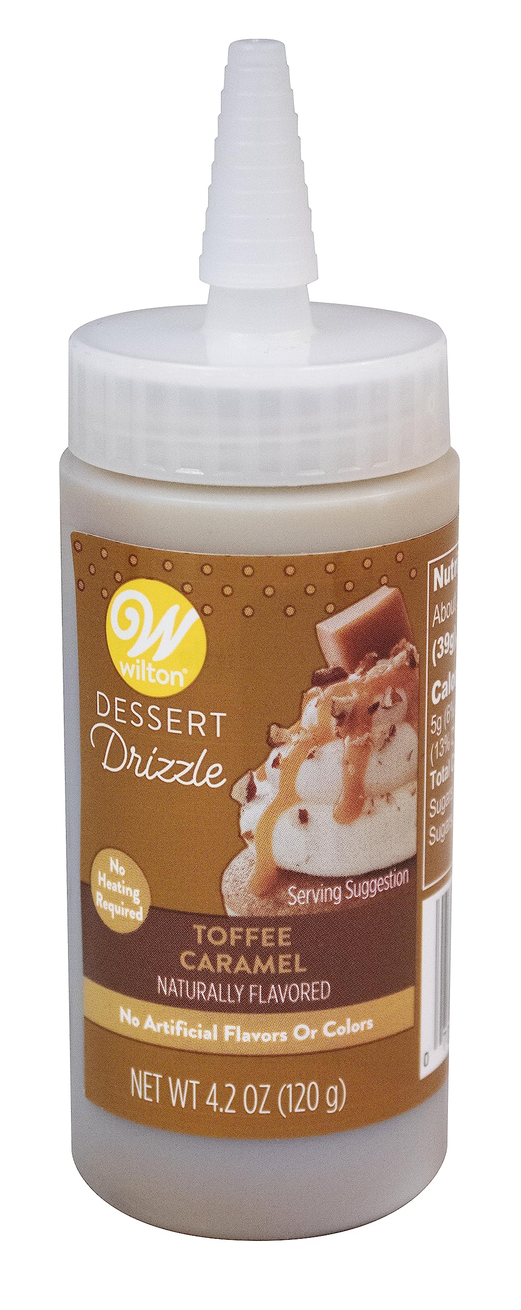 WiltonDessert Drizzle Toffee Caramel 4.2 OZ