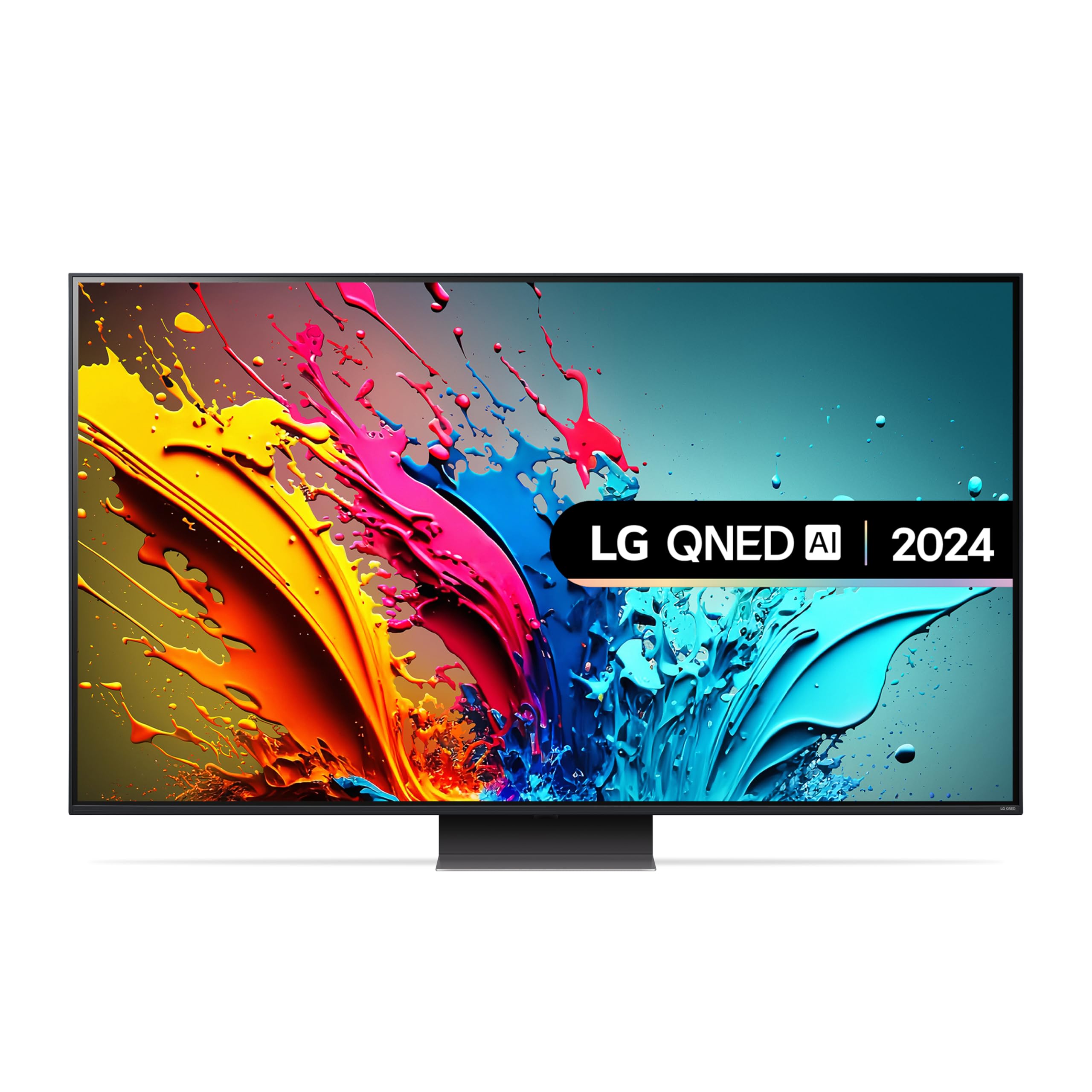 LG65QNED87T6B 65-Inch 4K UHD Smart TV, (α8 AI Processor, Freeview Play and Amazon Alexa, 120Hz), Essence Graphite [Model 2024]