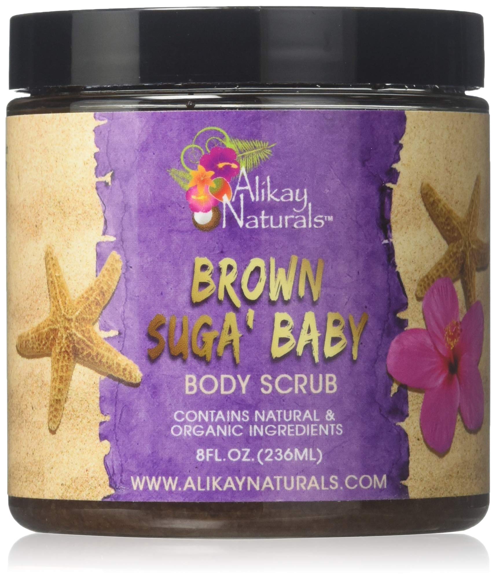 Alikay Naturals - Brown Suga&#039; Baby Body Scrub 8oz