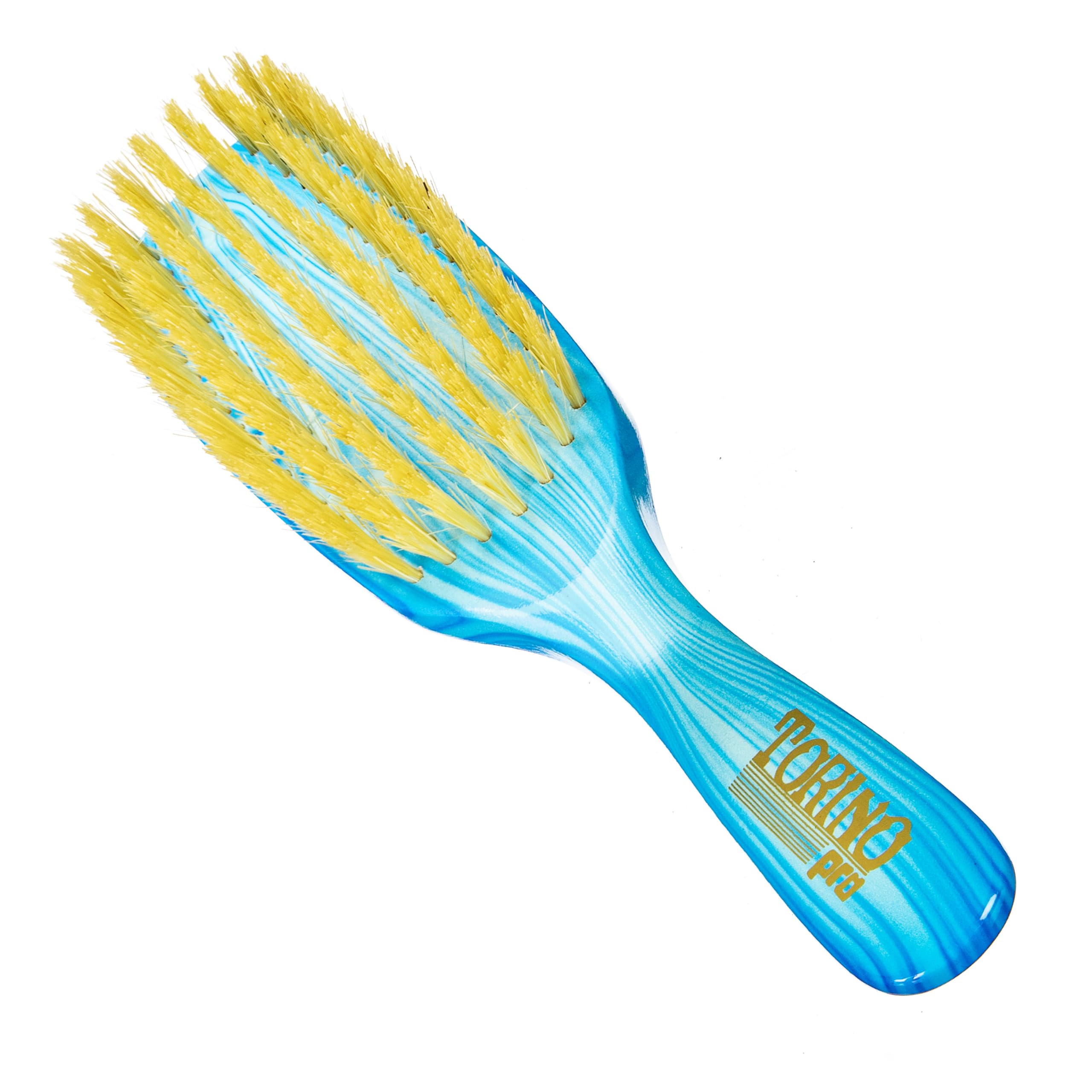 Torino Pro Wave Brush #226-7 Row Medium bristles -100% Pure Boar Bristles - Great workhorse to use in your brush sessions360 Waves