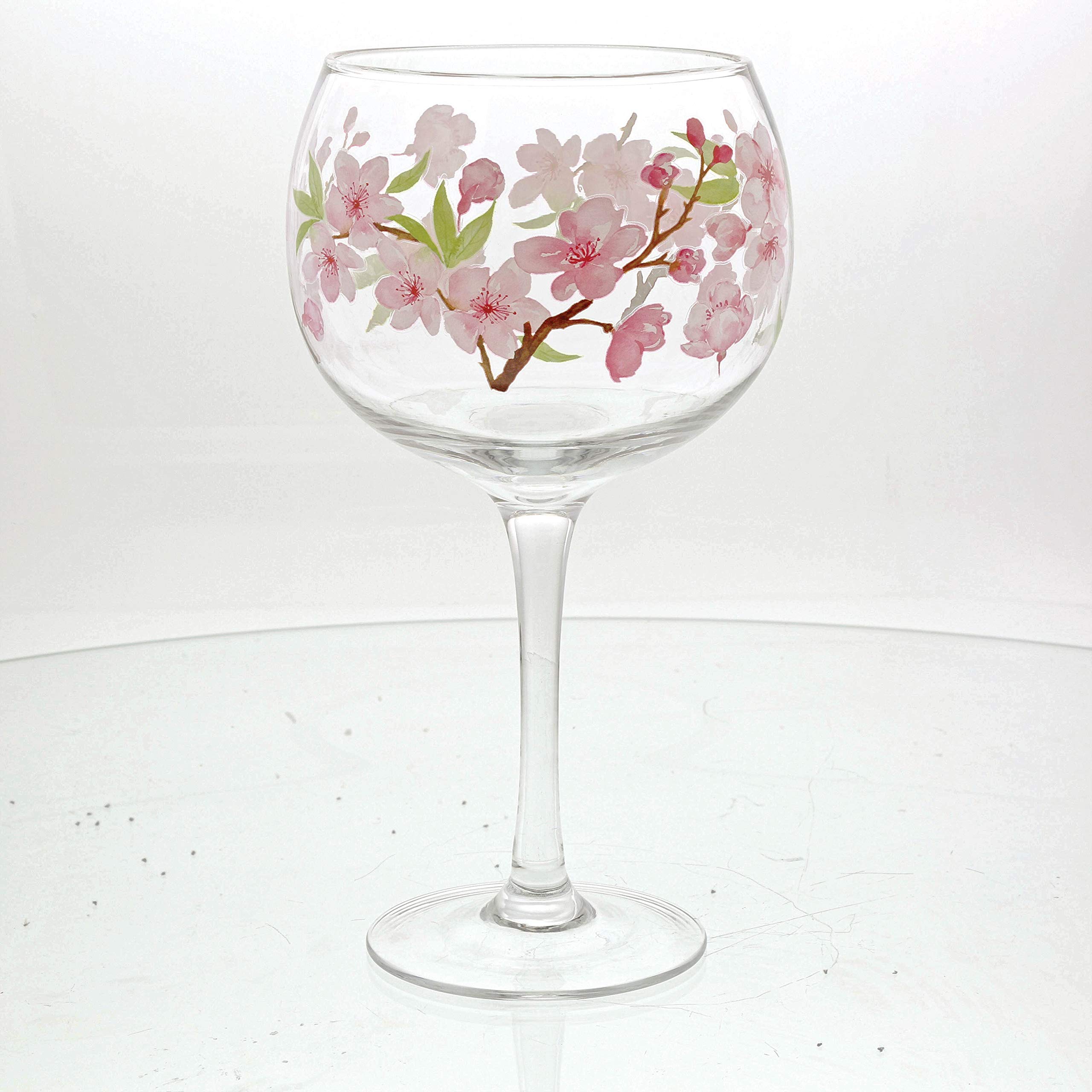 Ginology Cherry Blossom Copa Glass