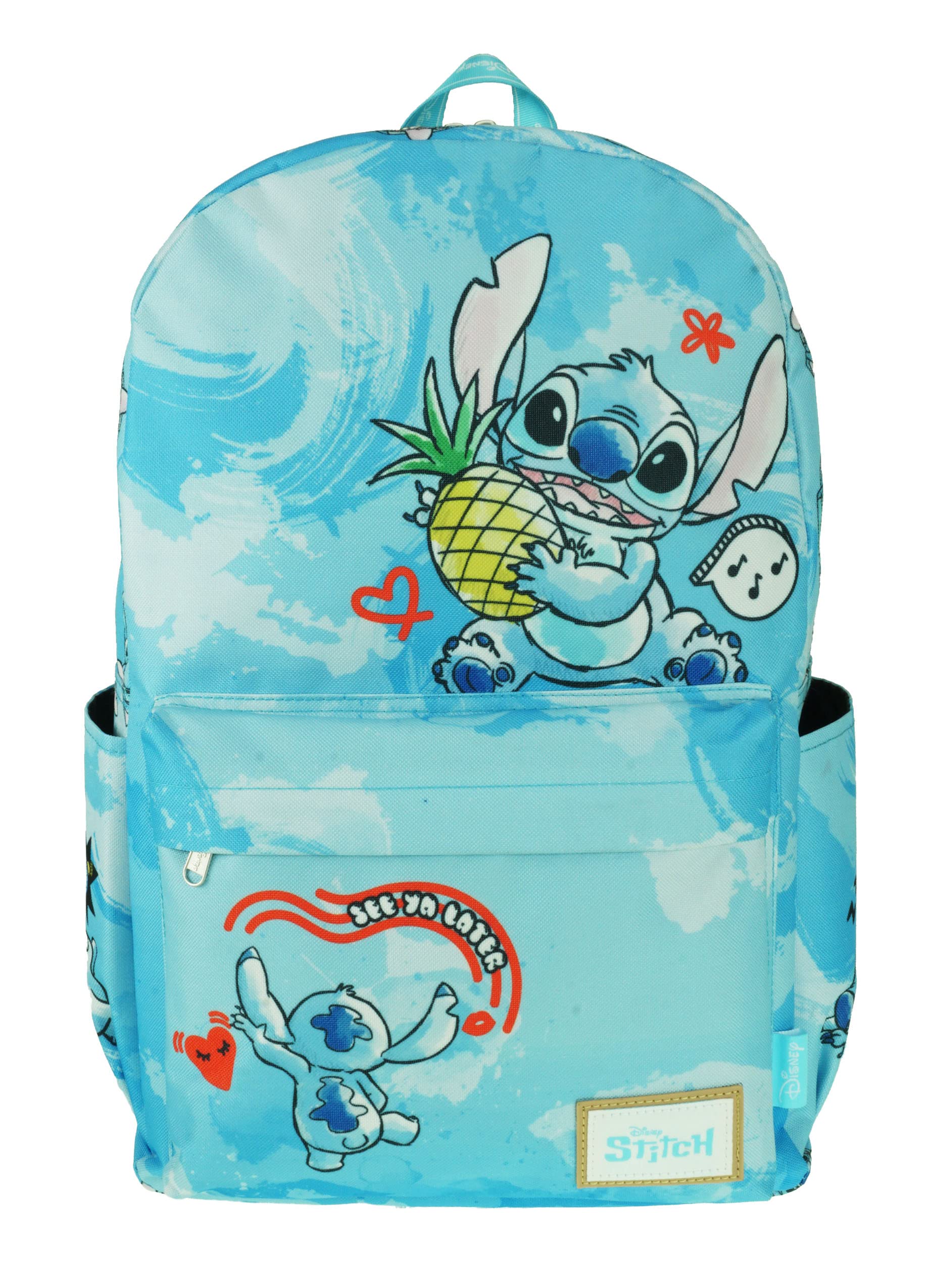 Classic Disney Backpack with Laptop Compartment for School, Travel, and Work