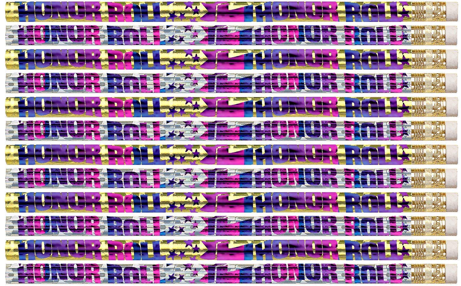 D1375G Honor Roll Glitz - 36 Qty Package - Honor Roll Pencils - Express Pencils