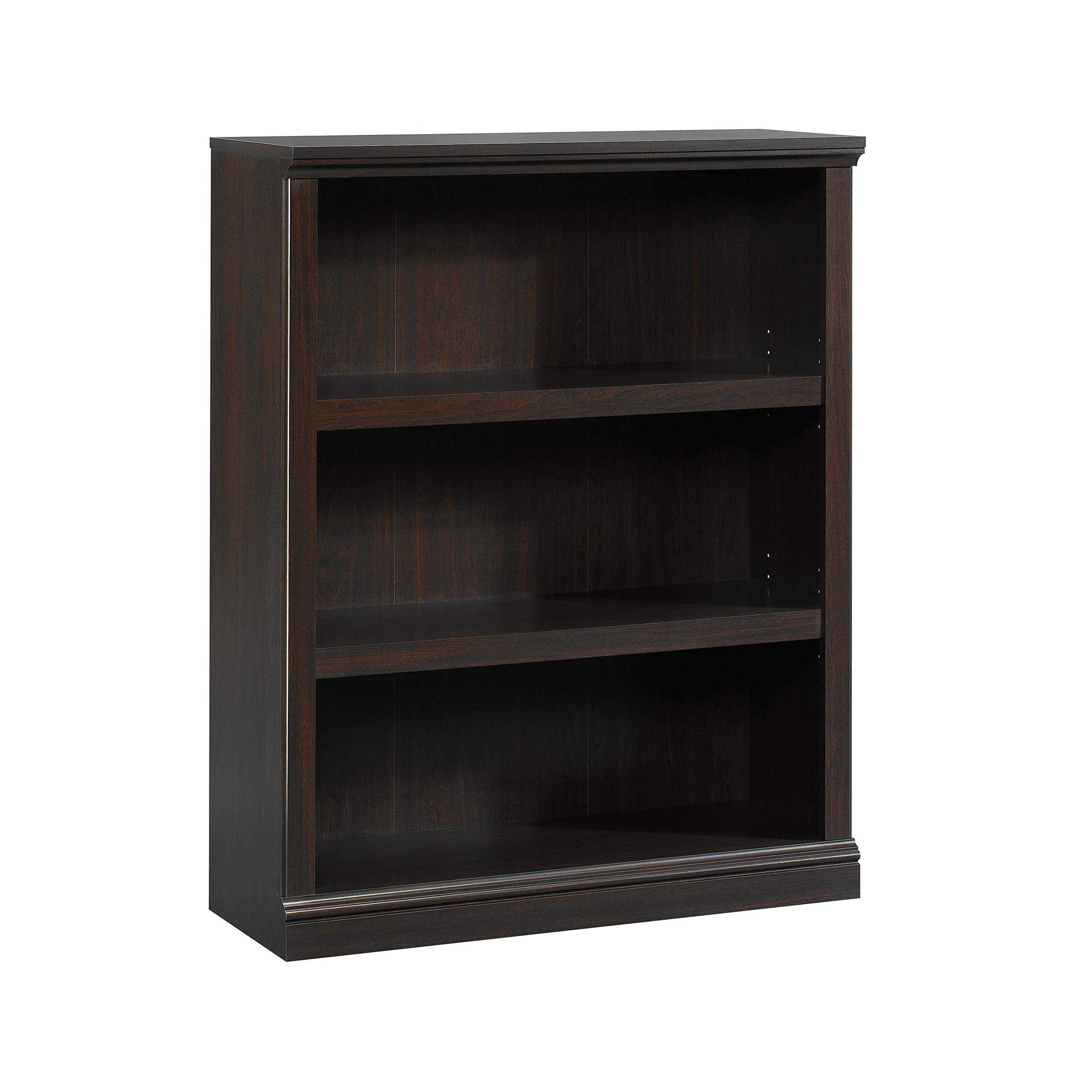 Sauder Miscellaneous Storage 3-Shelf Bookcase/ Book shelf, Jamocha Wood finish