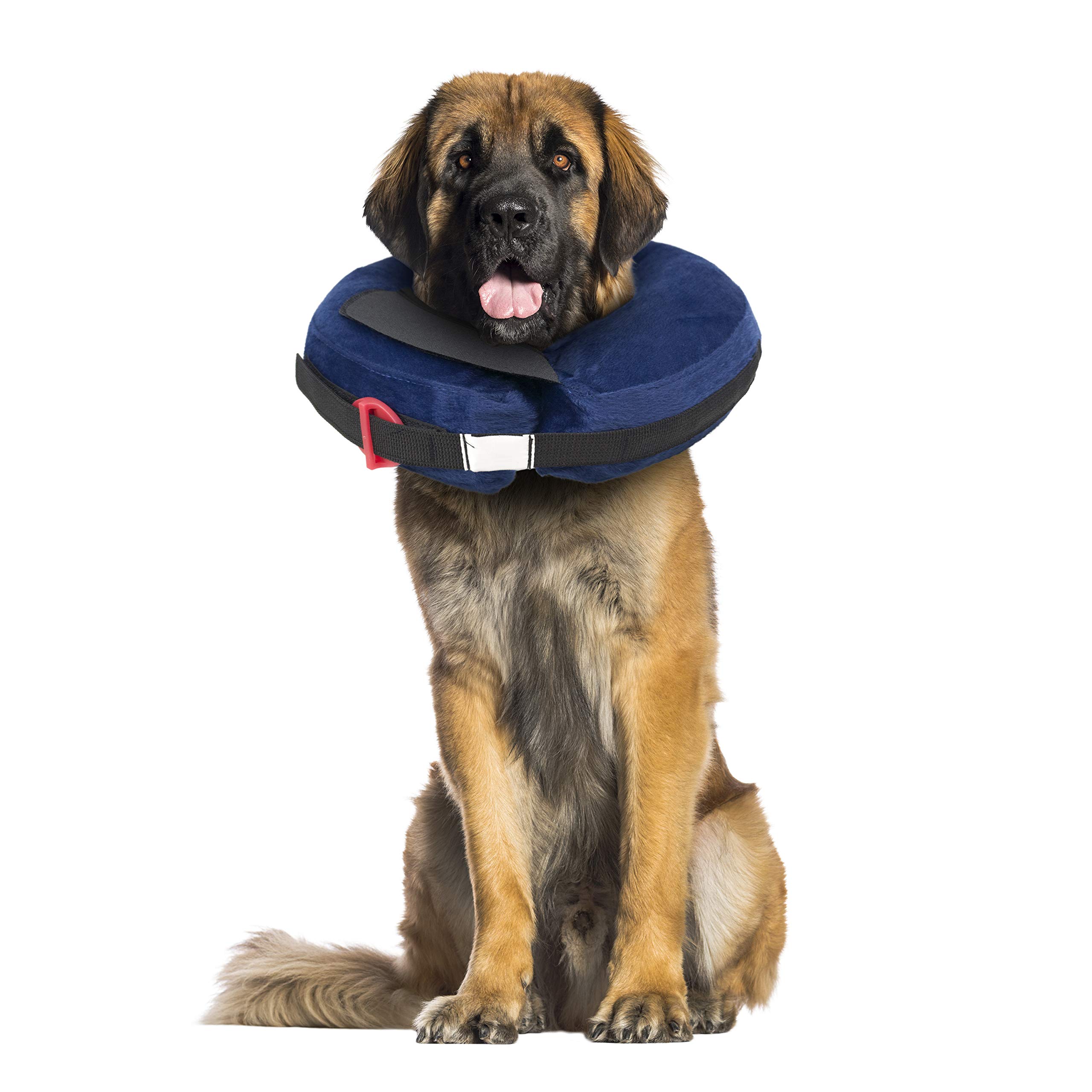 Calm Paws Behavior Support Protective Inflatable Collar XLarge w/Dog Calming Disc