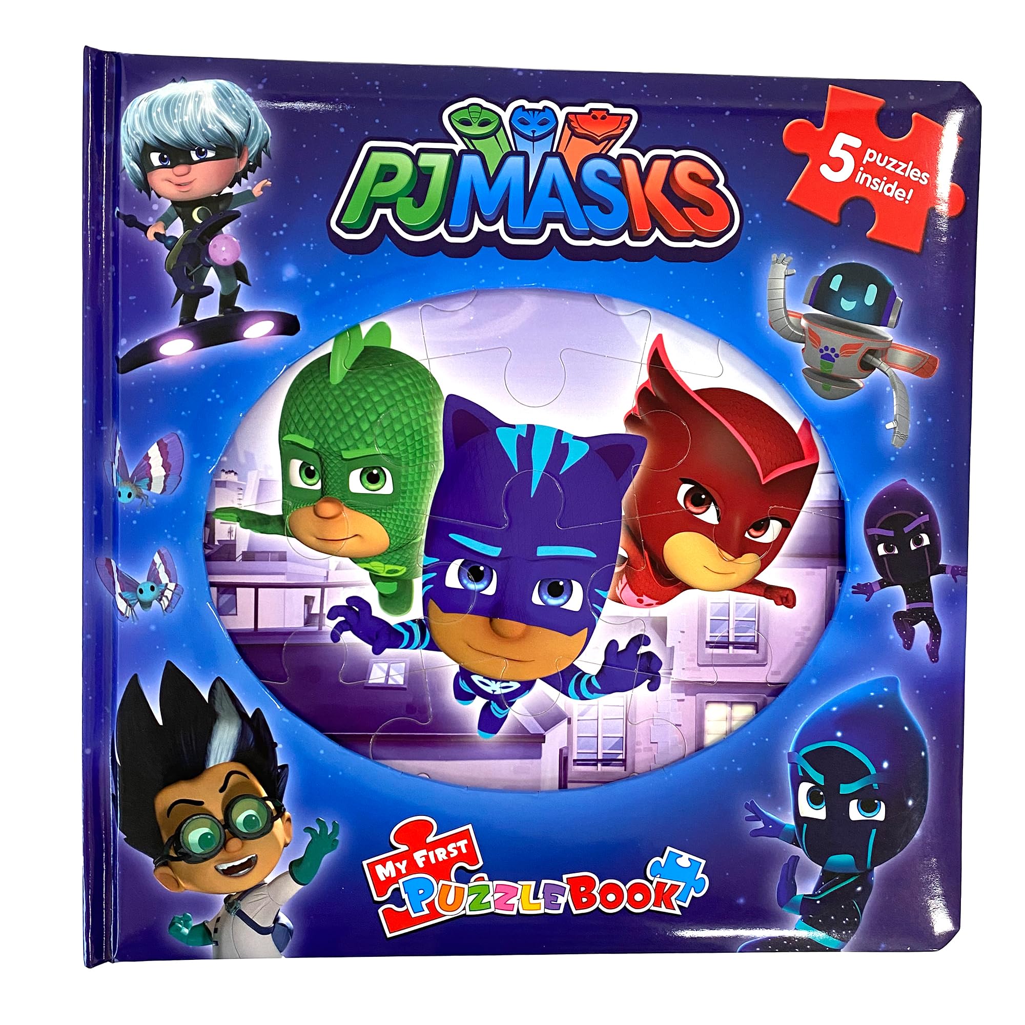 Phidal – PJ Masks My First Puzzle Book - Jigsaw Book for Kids Children Toddlers Ages 3 and Up Preschool Educational Learning - Gift for Easter, Holiday, Christmas, Birthday Board book – 30 April 2021