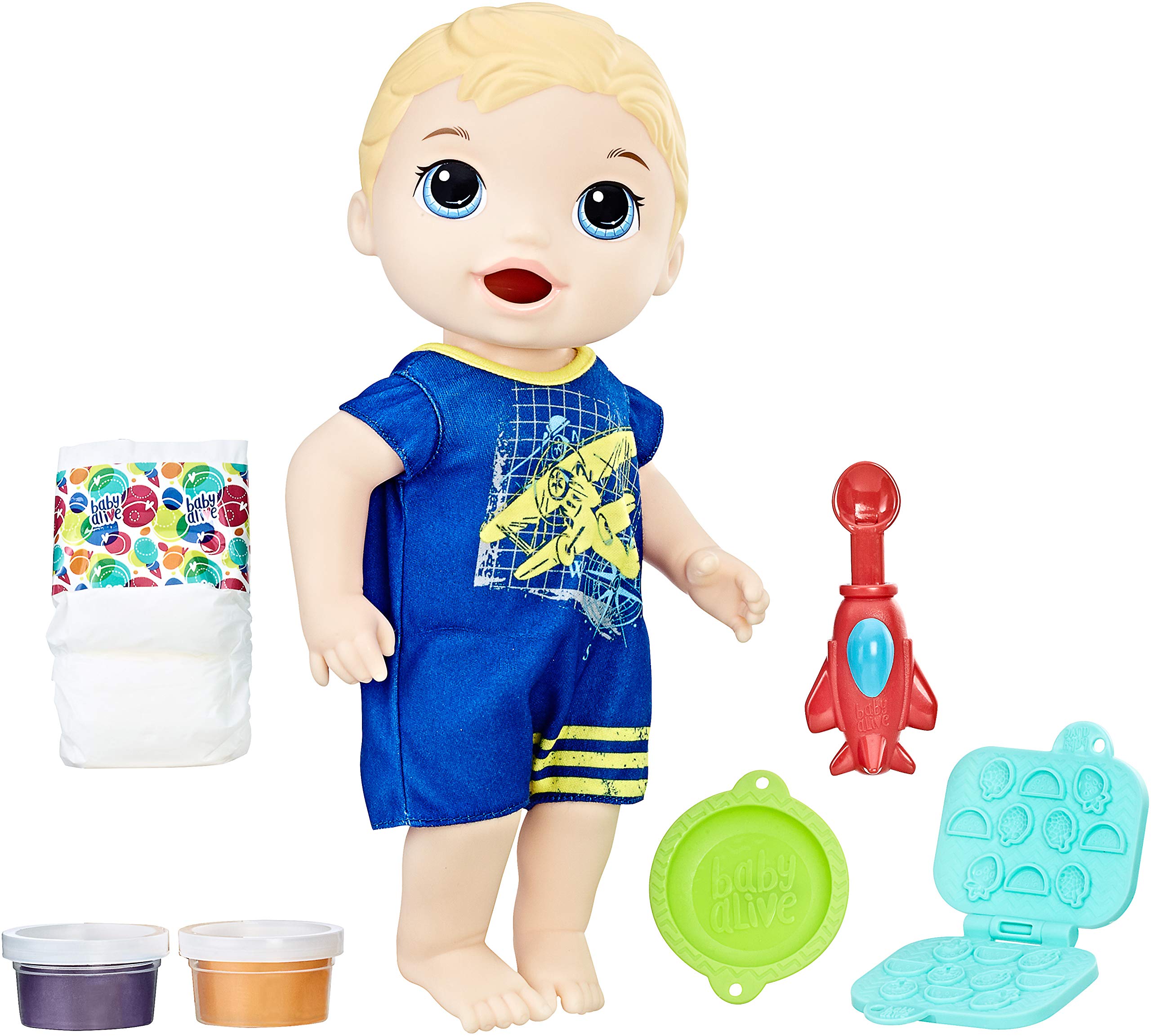 Baby Alive Super Snacks Snackin' Luke (Blonde)