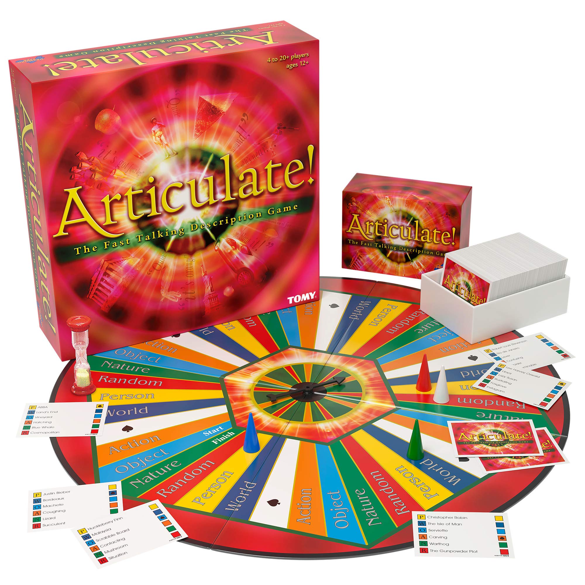 Tomy Articulate Family Board Game, U.S. Version, Multi (T73073)