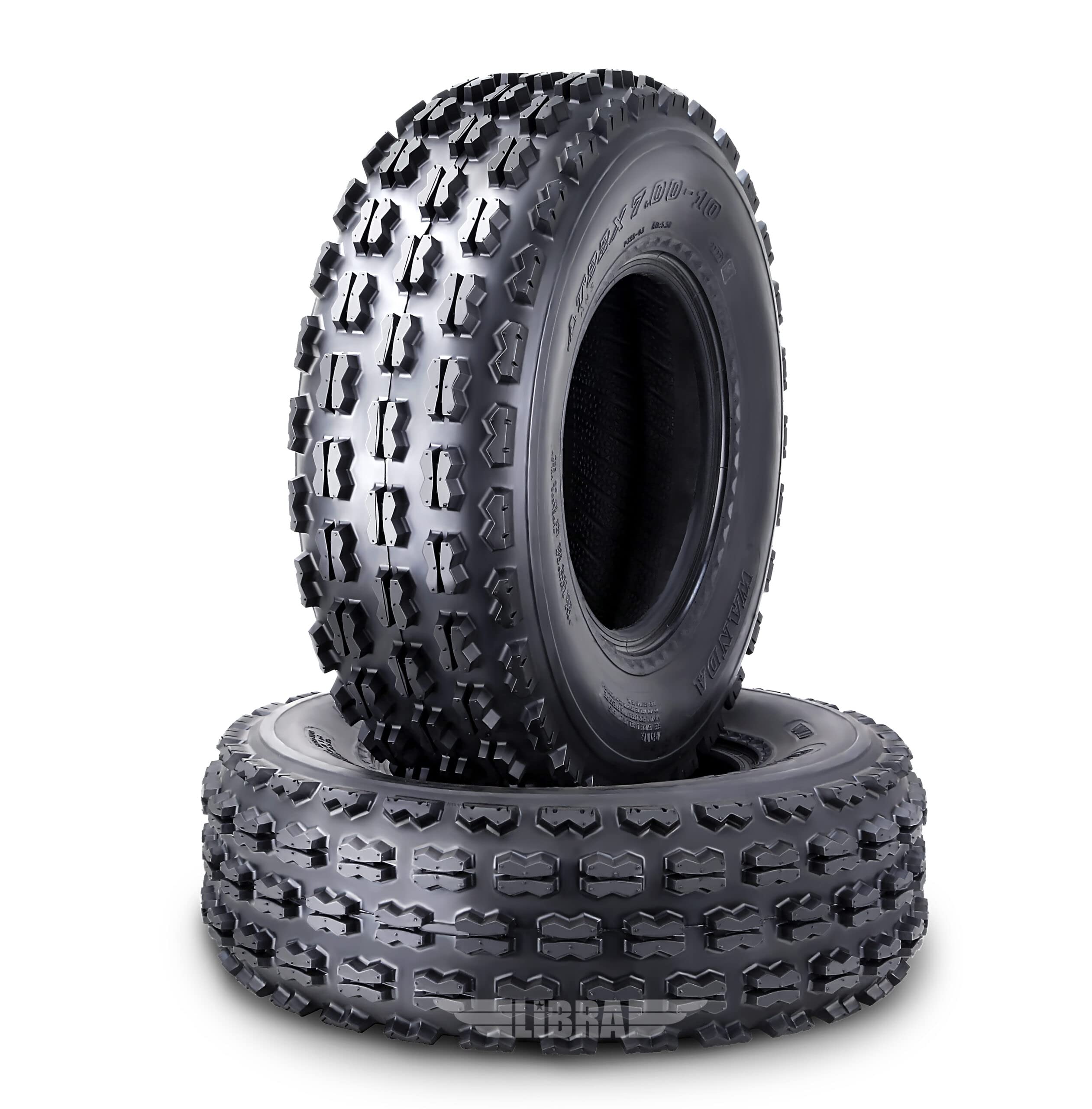 WANDA Set 2 Sport ATV Tires AT 21x7-10 P356 GNCC (Grand National Cross Country) Race Tire - 10075