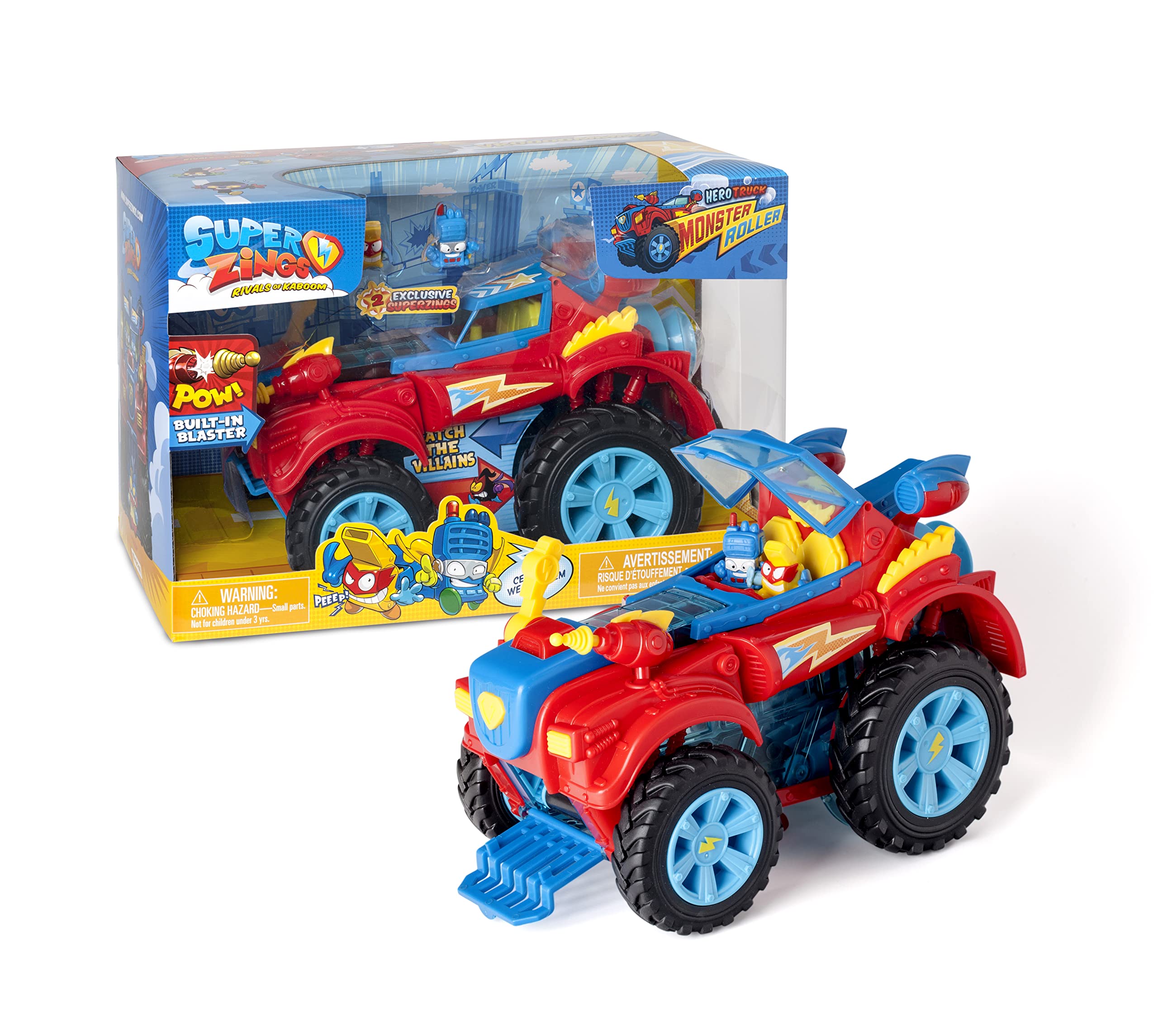 SUPERTHINGS Hero Truck - Contains 1 x Exclusive Vehicle and 2 x Exclusive SuperThings