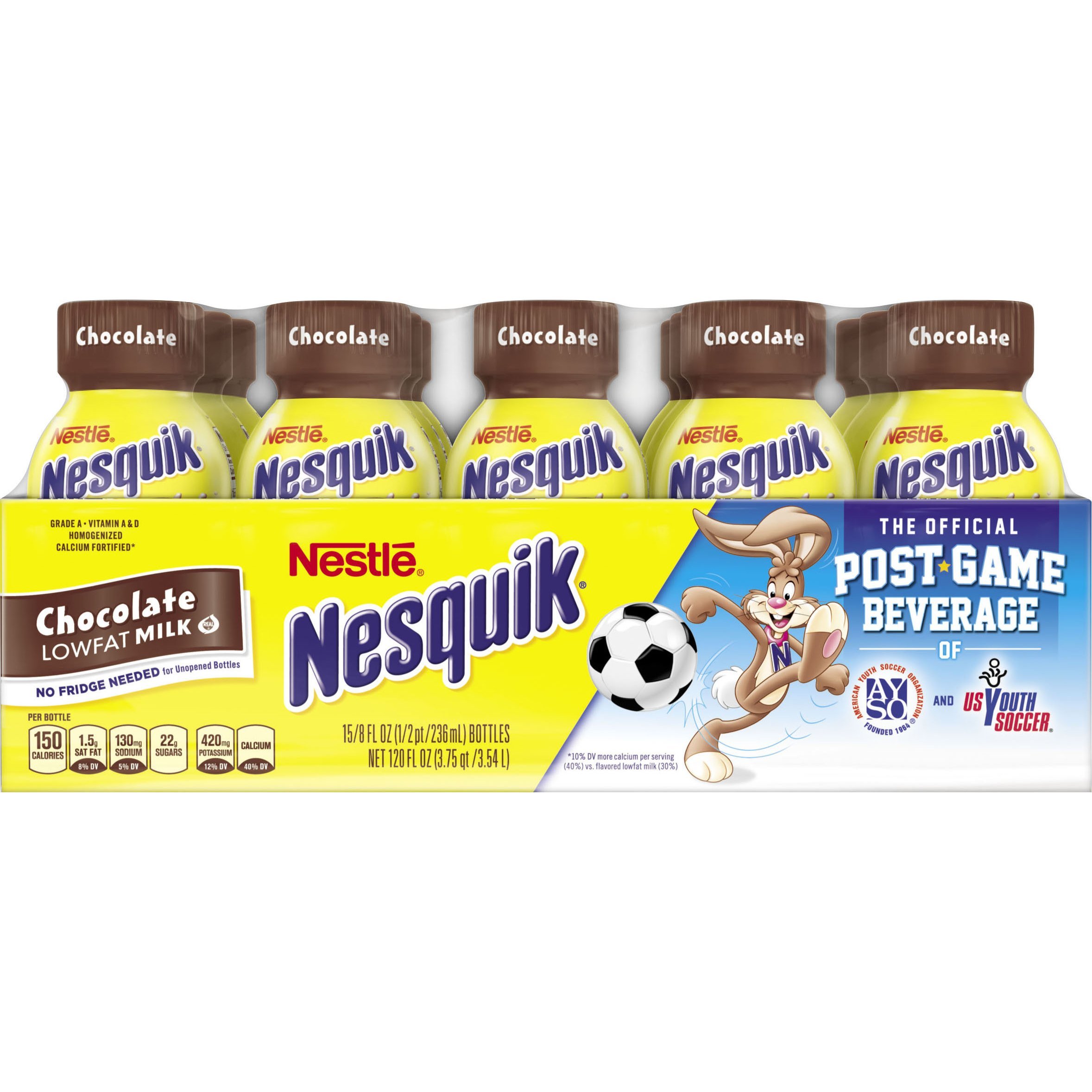 Nesquik Ready to Drink Chocolate Milk, 120 Ounce