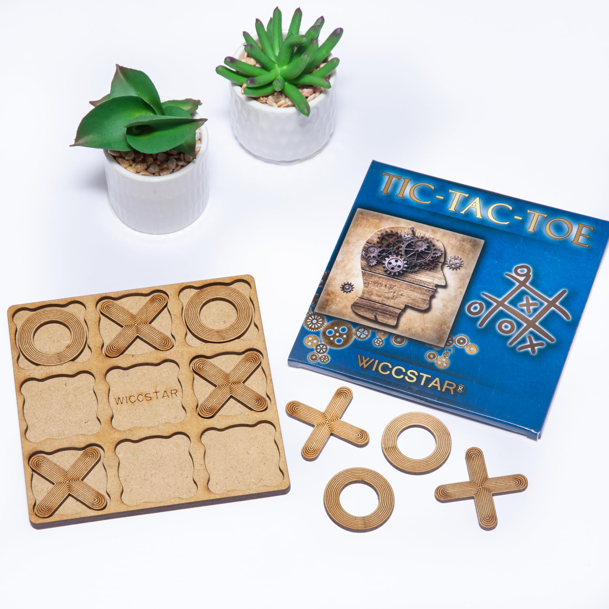 TIC TAC TOE game for Family. XOXO Living Room and Coffee Table Noughts and Crosses