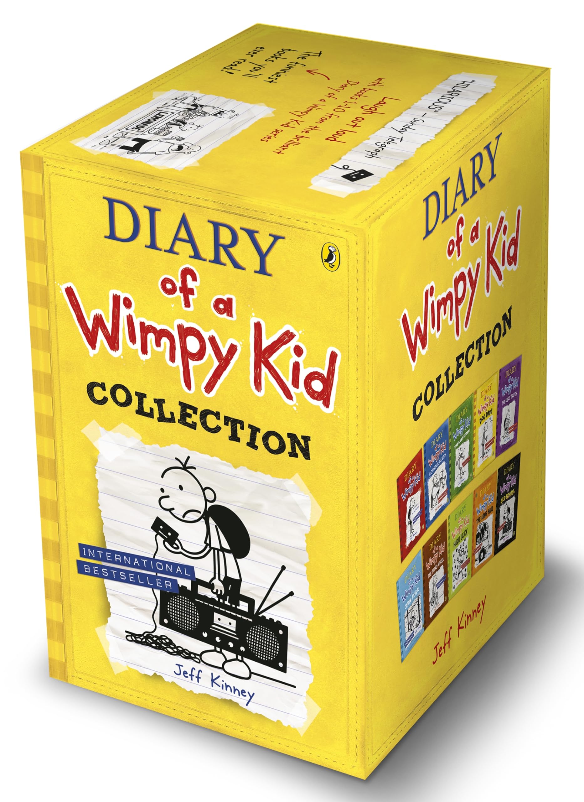 Diary of a Wimpy Kid Box Set Collection (10 Books) (Diary of a Wimpy Kid) Paperback – 26 Jan. 2017