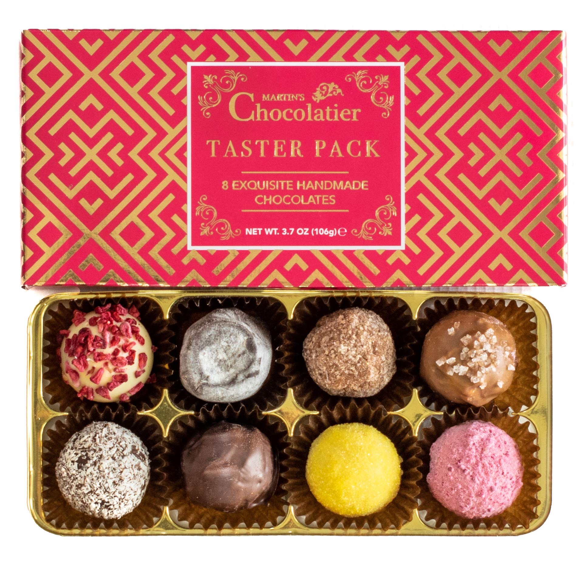 Martins Chocolatier Chocolate Taster Pack - Handmade Belgian Chocolate Gift