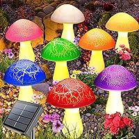 8-Pack Homeleo Solar Mushroom Lights Deals