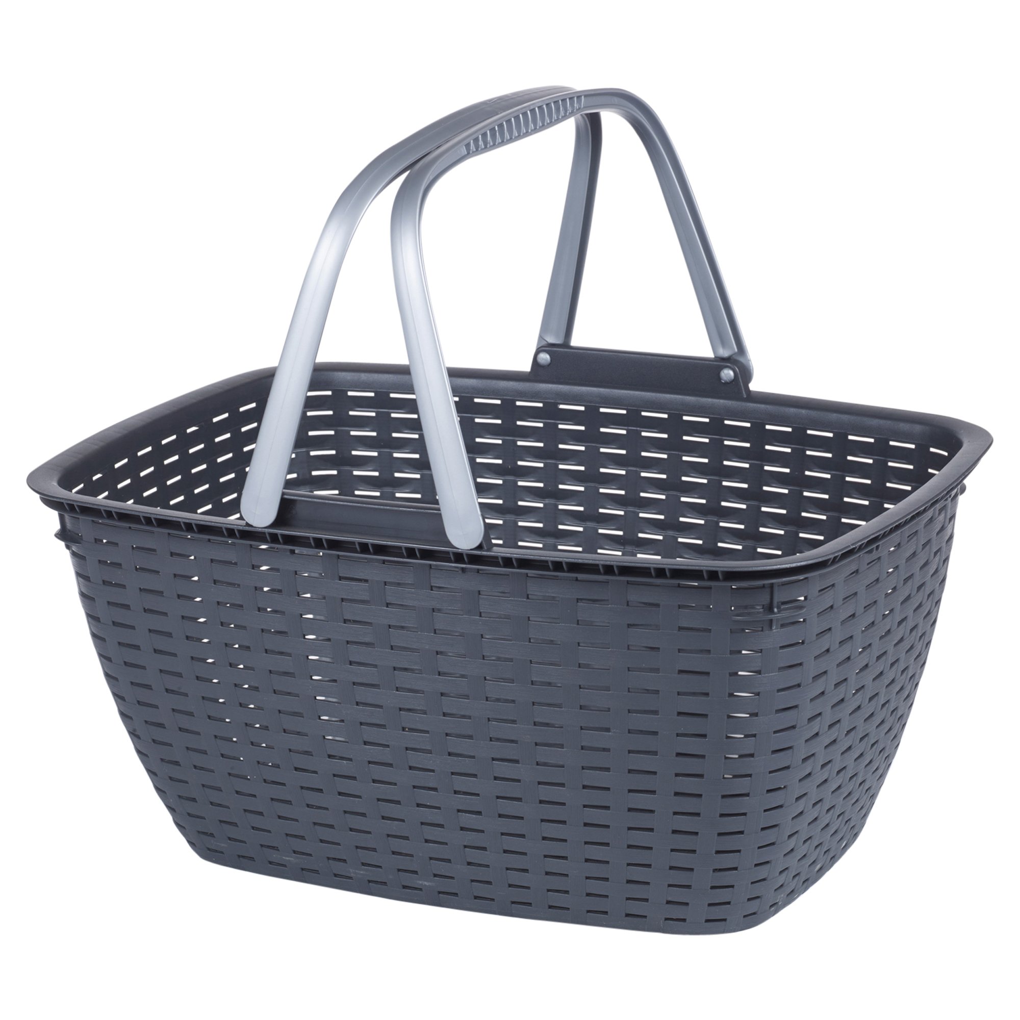 URBNLivingBlack Basket with Handles