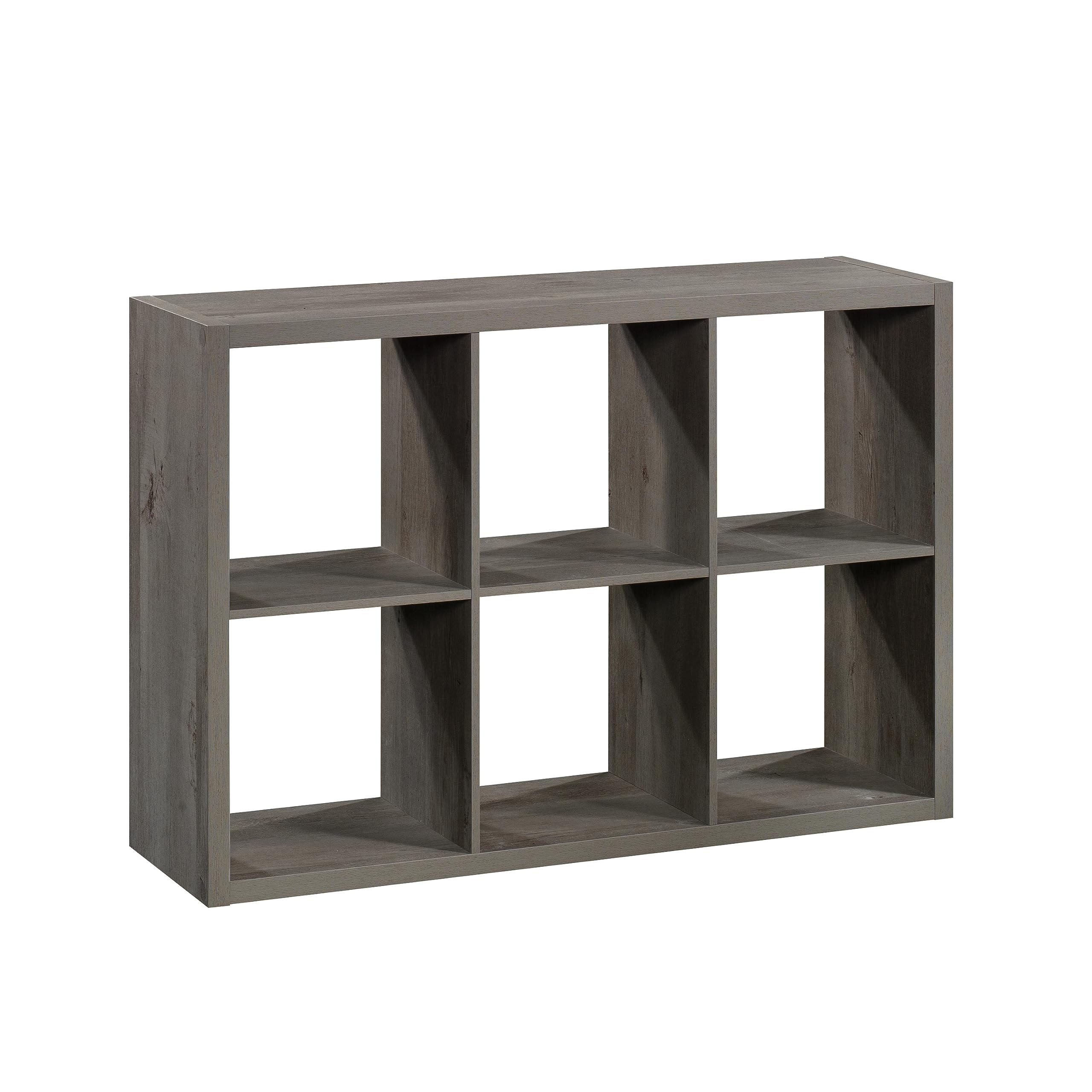 Sauder Miscellaneous Storage 6-Cube Organizer, Mystic Oak Finish