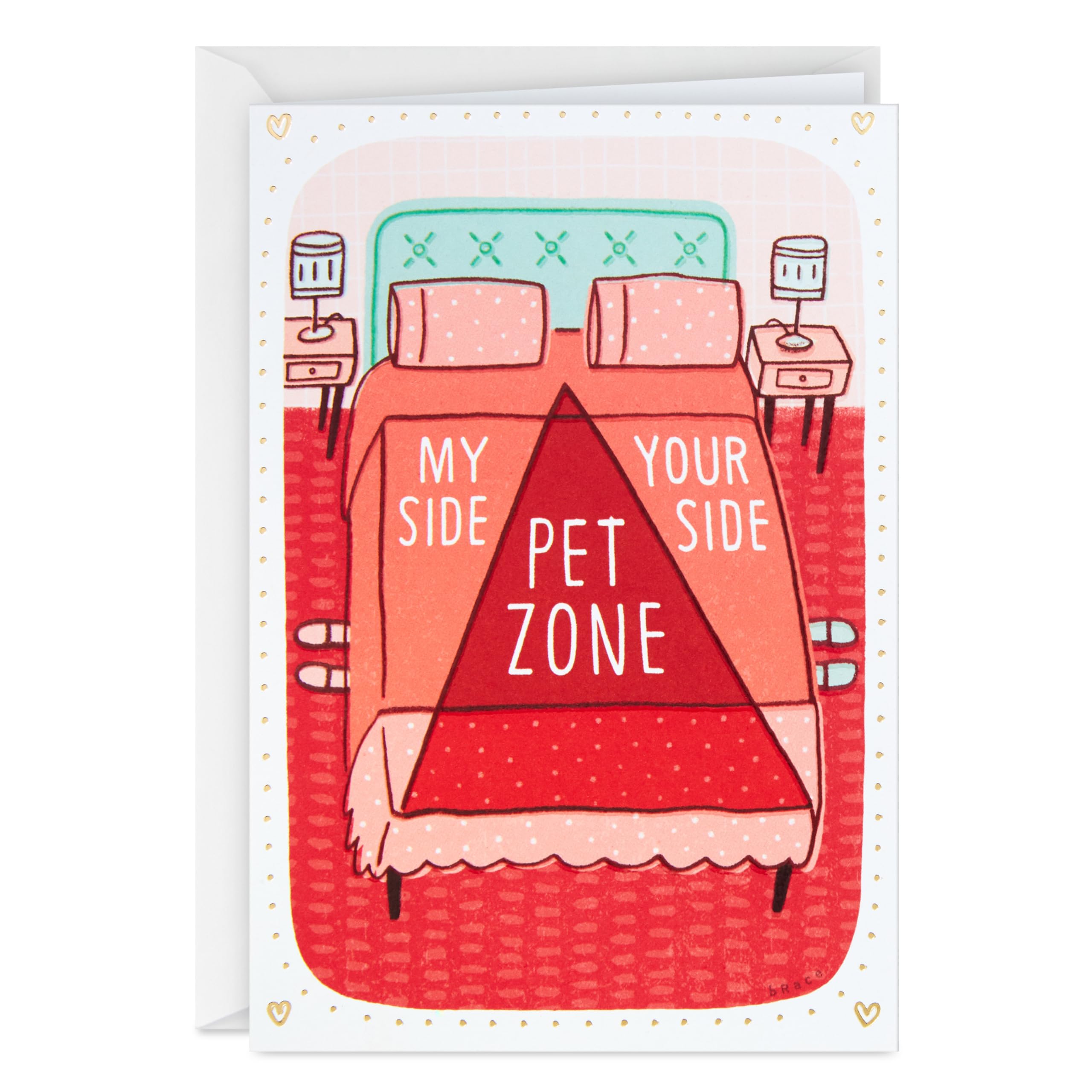 Hallmark Shoebox Funny Valentine's Day Card for Husband, Wife, Boyfriend, Girlfriend, Spouse (Pet Zone)