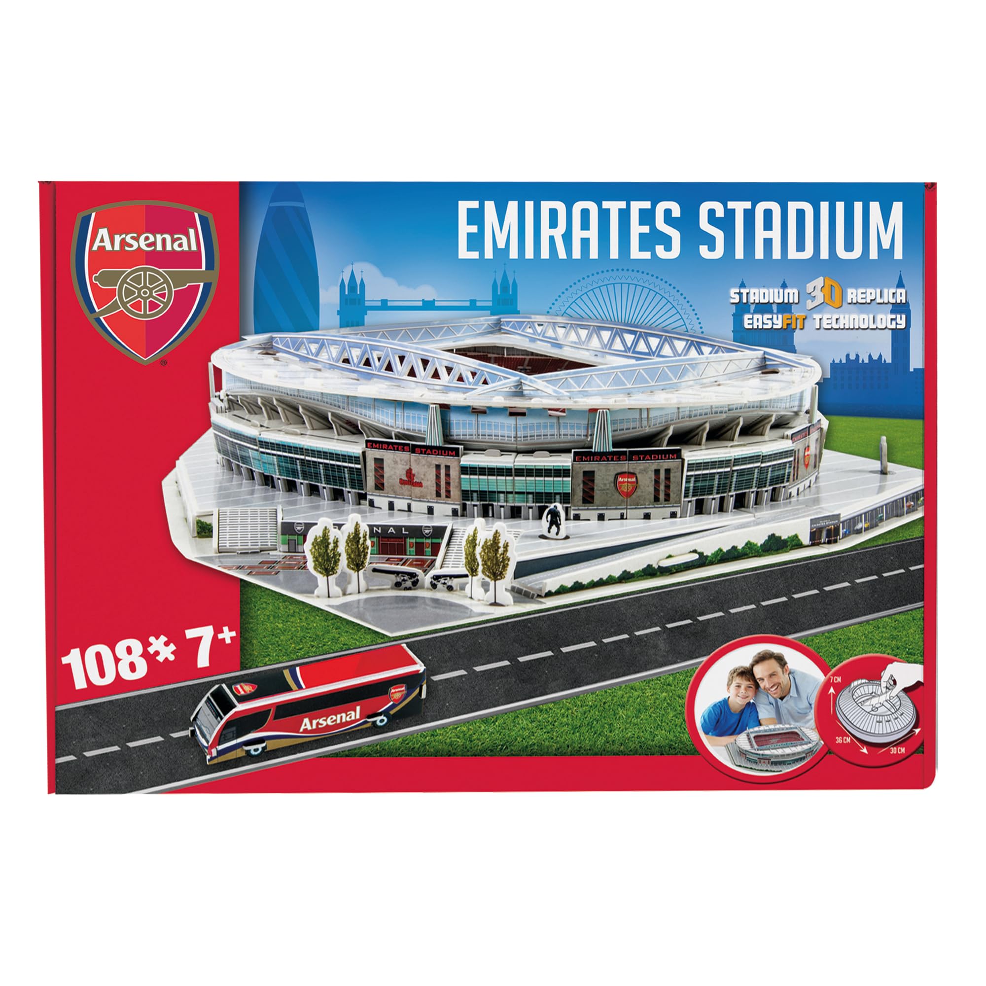 Arsenal Emirates Stadium 3D Puzzle