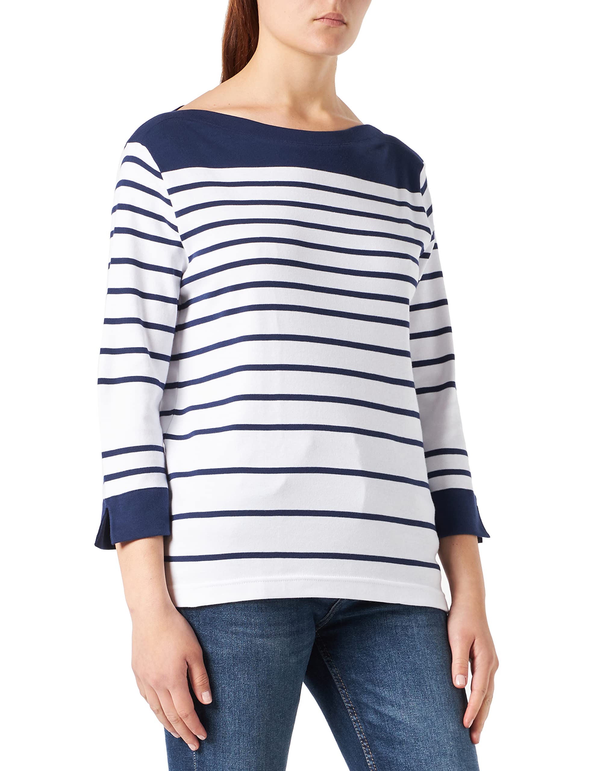 Armor Lux Women's Marinière Encolure Bâteau Sweater