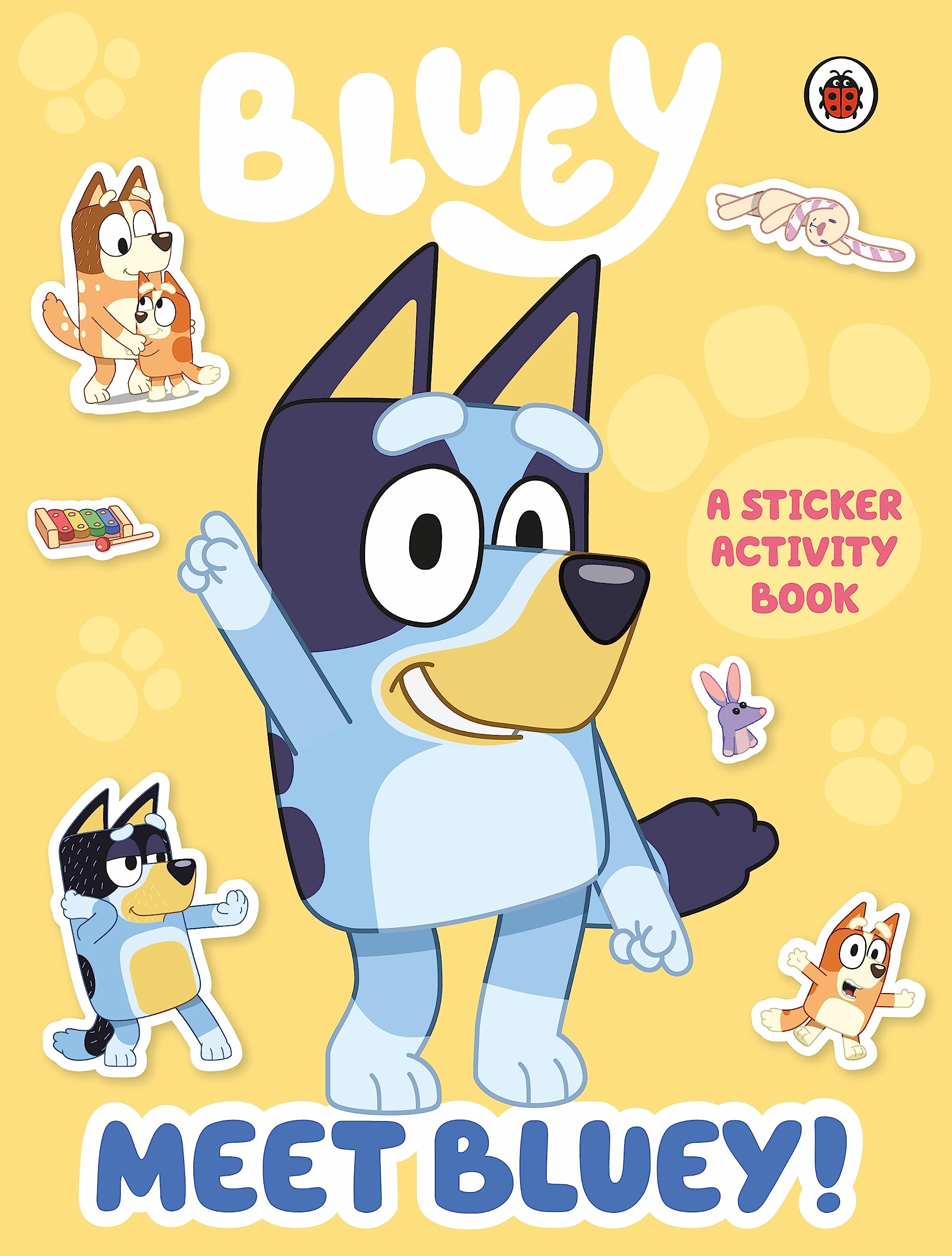 Bluey: Meet Bluey! Sticker Activity Book Paperback – Sticker Book, 5 August 2021