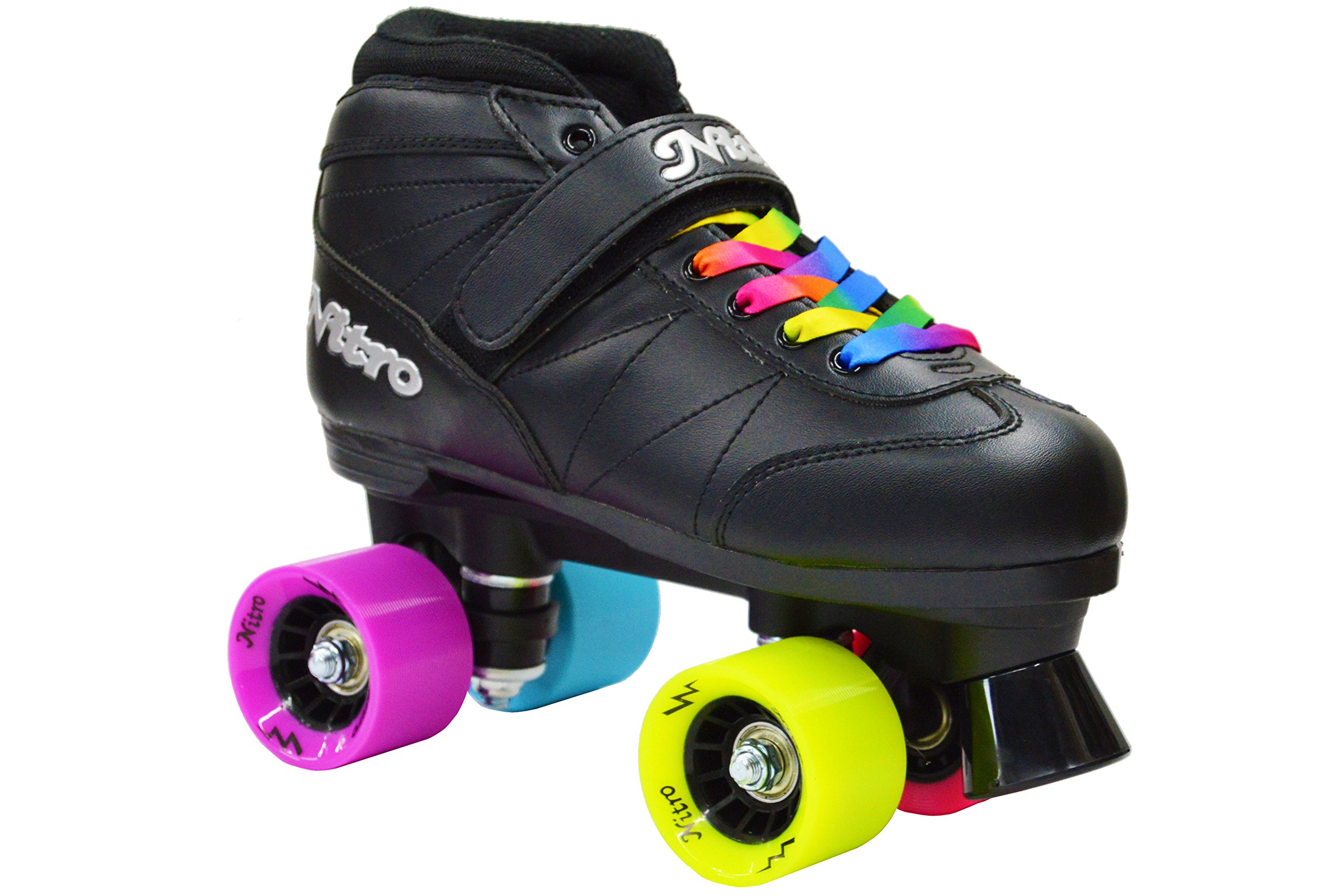 Epic Super Nitro Rainbow Quad Roller Skates