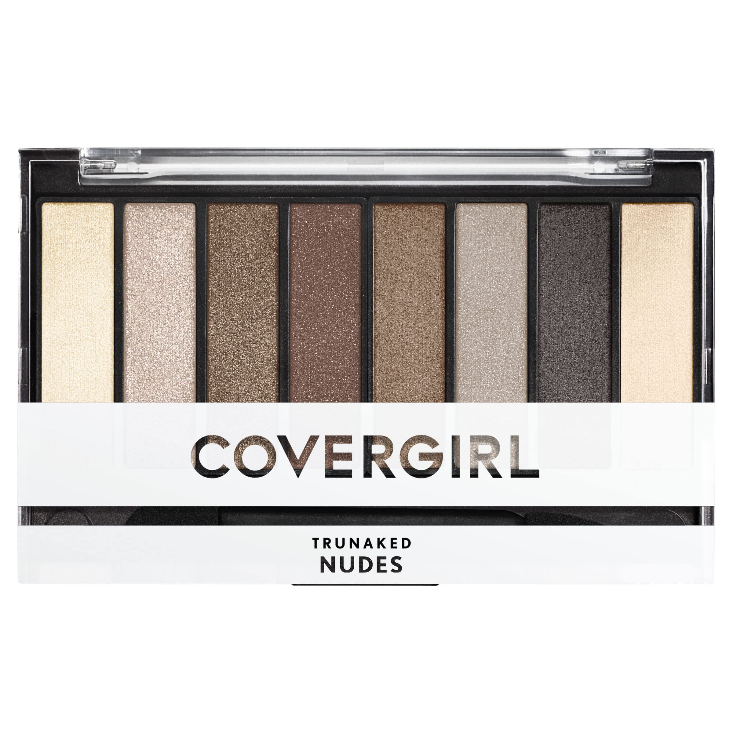 COVERGIRL truNAKED Eyeshadow Palette, Nudes 805, 0.23 ounce (Packaging May Vary), Pack of 1