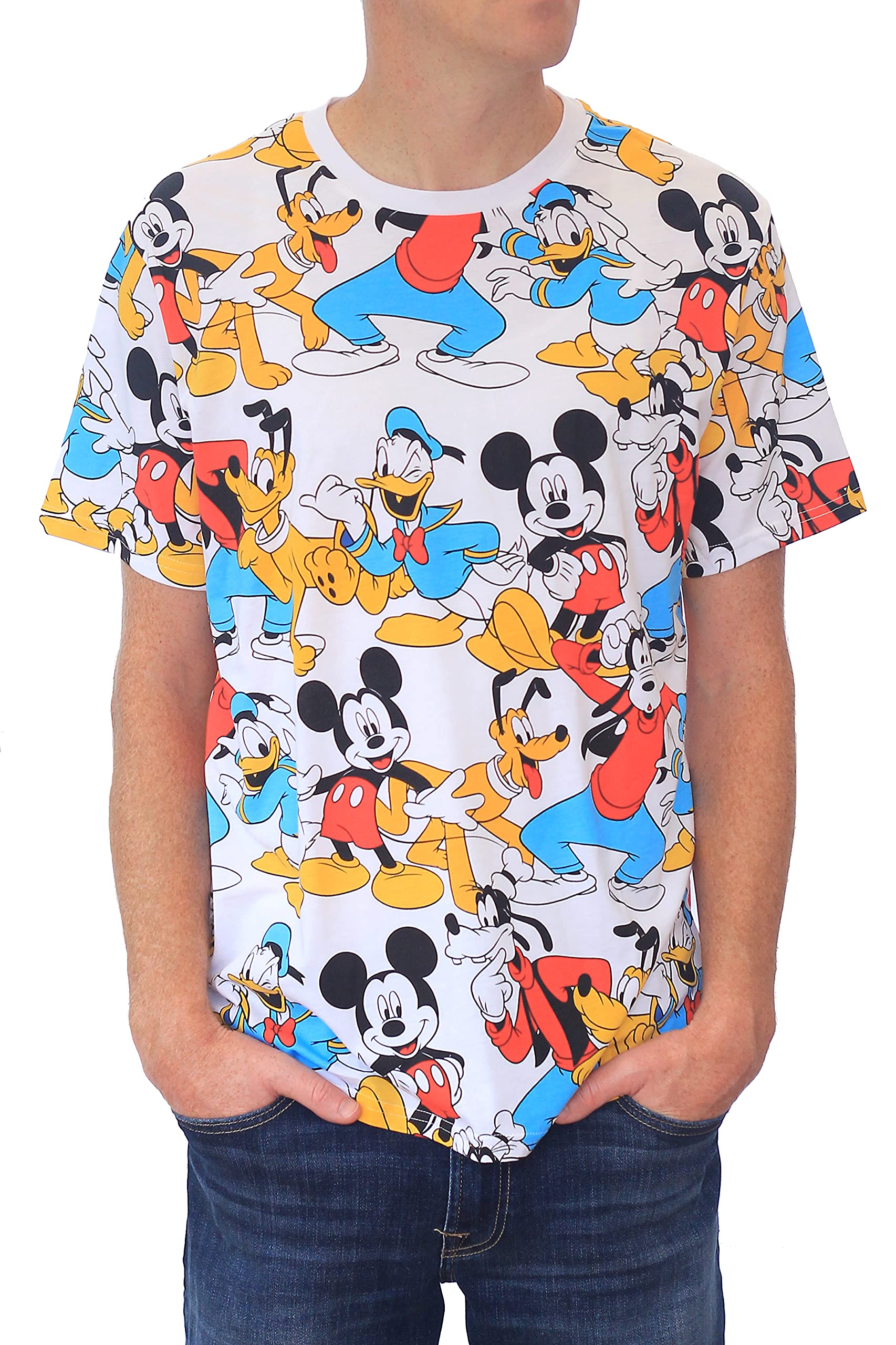 DisneyMen's Giant Mickey Mouse Tee