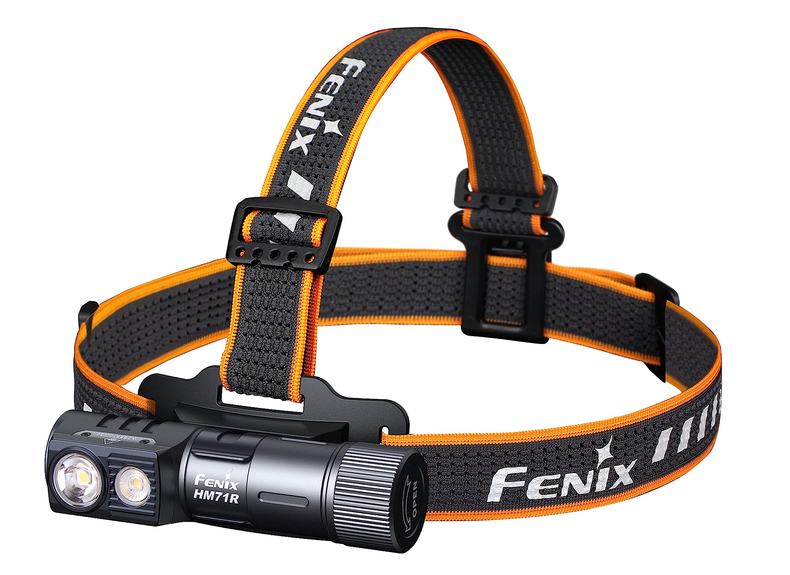 fenix HM71R, Rechargeable and Removeable Headlamp/Tasklight | 2700 Lumens | 230m | 48 Hrs Max | Magnetic Base | IP68