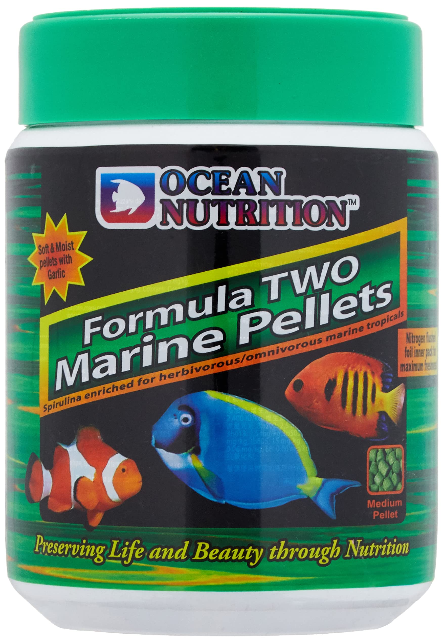 Ocean NutritionFormula Two Pellets for Herbivorous and Omnivorous Marine Tropicals 200g