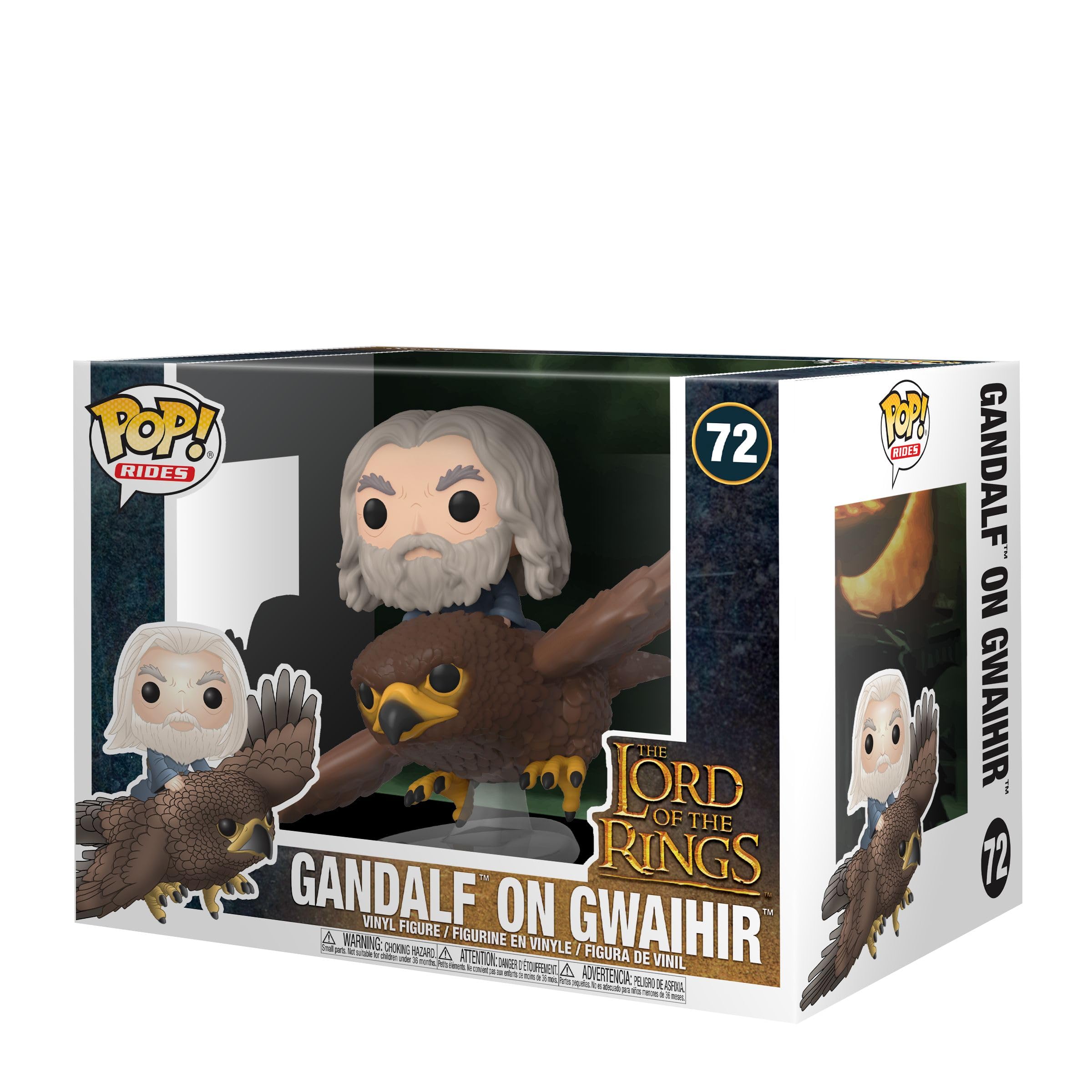 FunkoPOP! Rides: LOTR - Gwaihir With Gandalf - Lord Of the Rings - Collectable Vinyl Figure - Gift Idea - Official Merchandise - Toys for Kids & Adults - Movies Fans - Model Figure for Collectors