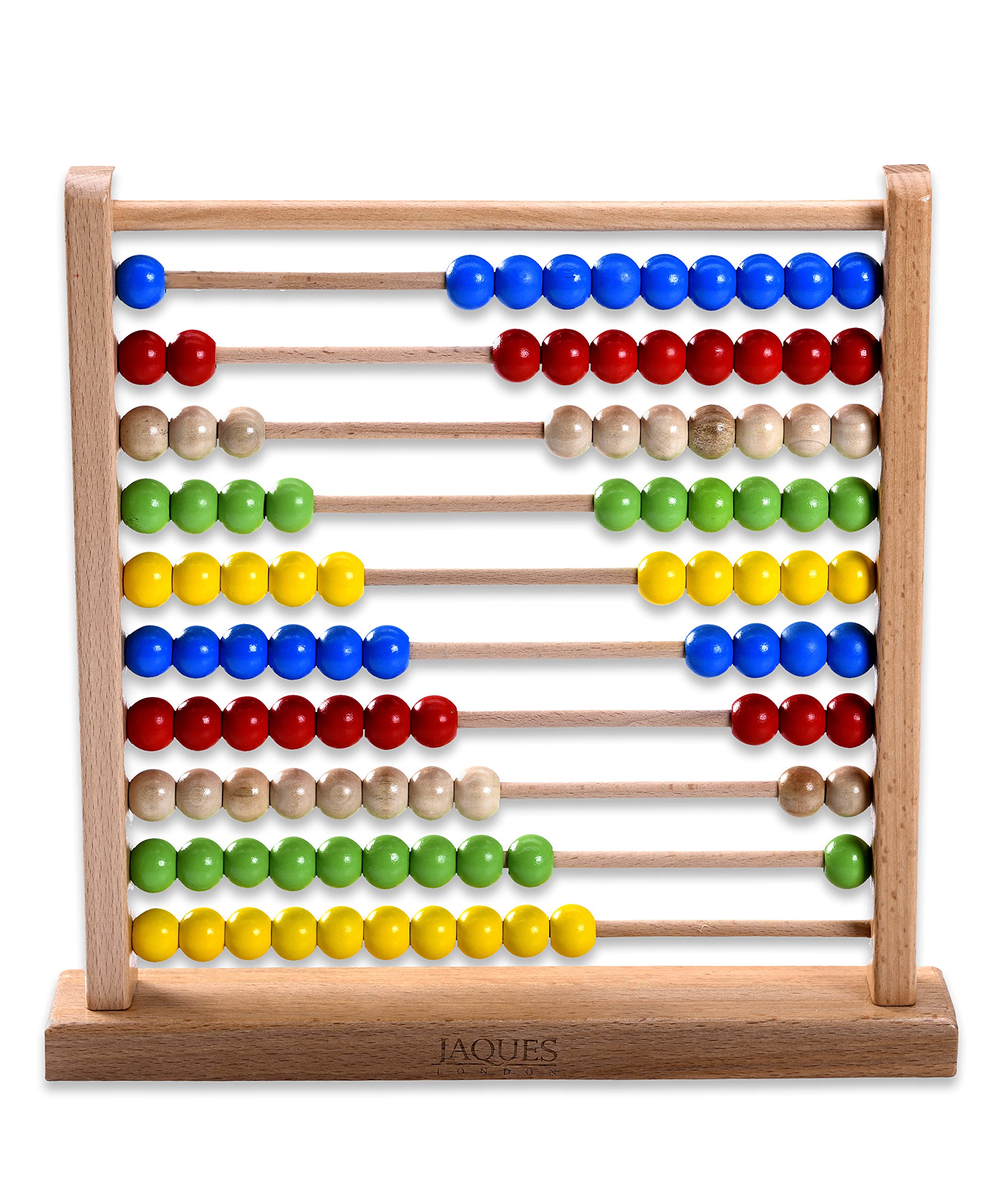 Jaques of London Wooden Abacus for Kids - Premium Educational Toy for 2 Year Olds - Ideal Learning and Educational Toy for 3 Year Olds - Perfect Abacus for Toddlers