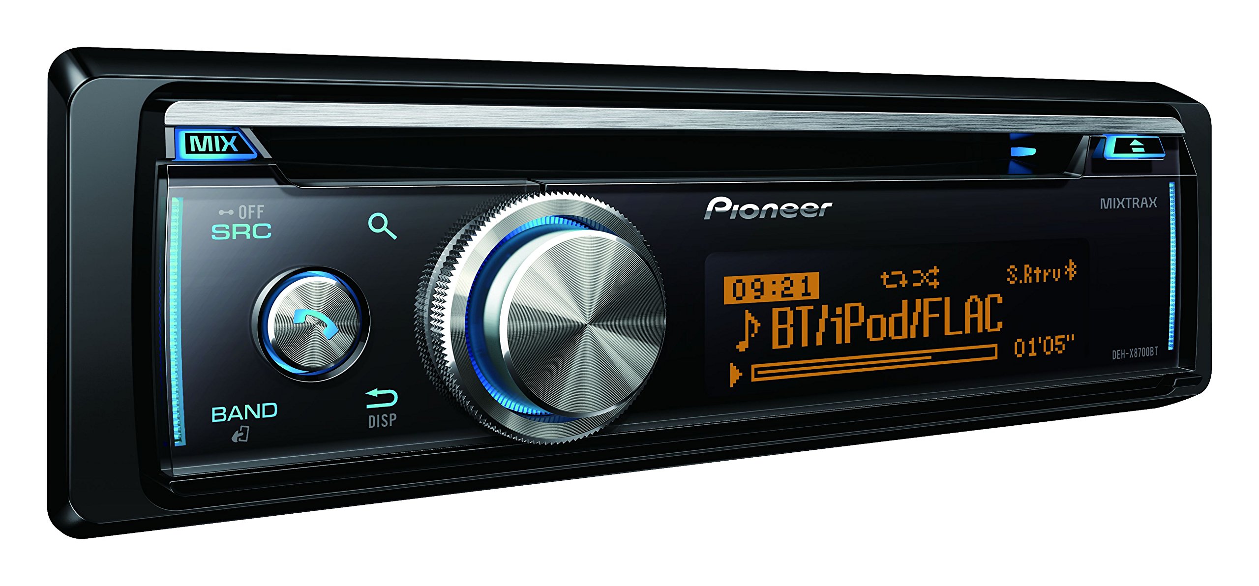 Pioneer DEH-X8700BT Car Stereo with Bluetooth, CD, USB and Aux-In