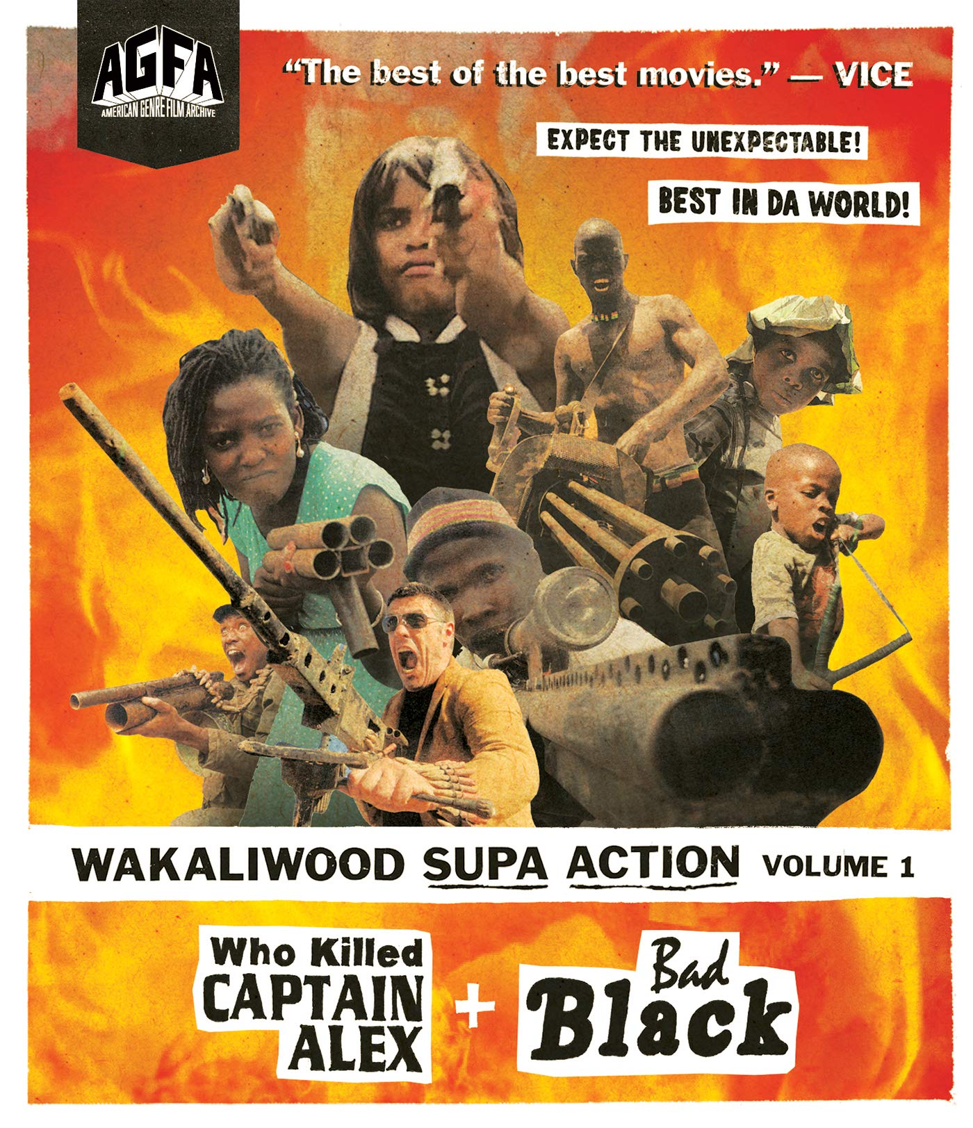 Wakaliwood Supa Action Volume 1: Who Killed Captain Alex? + Bad Black [Blu-ray]