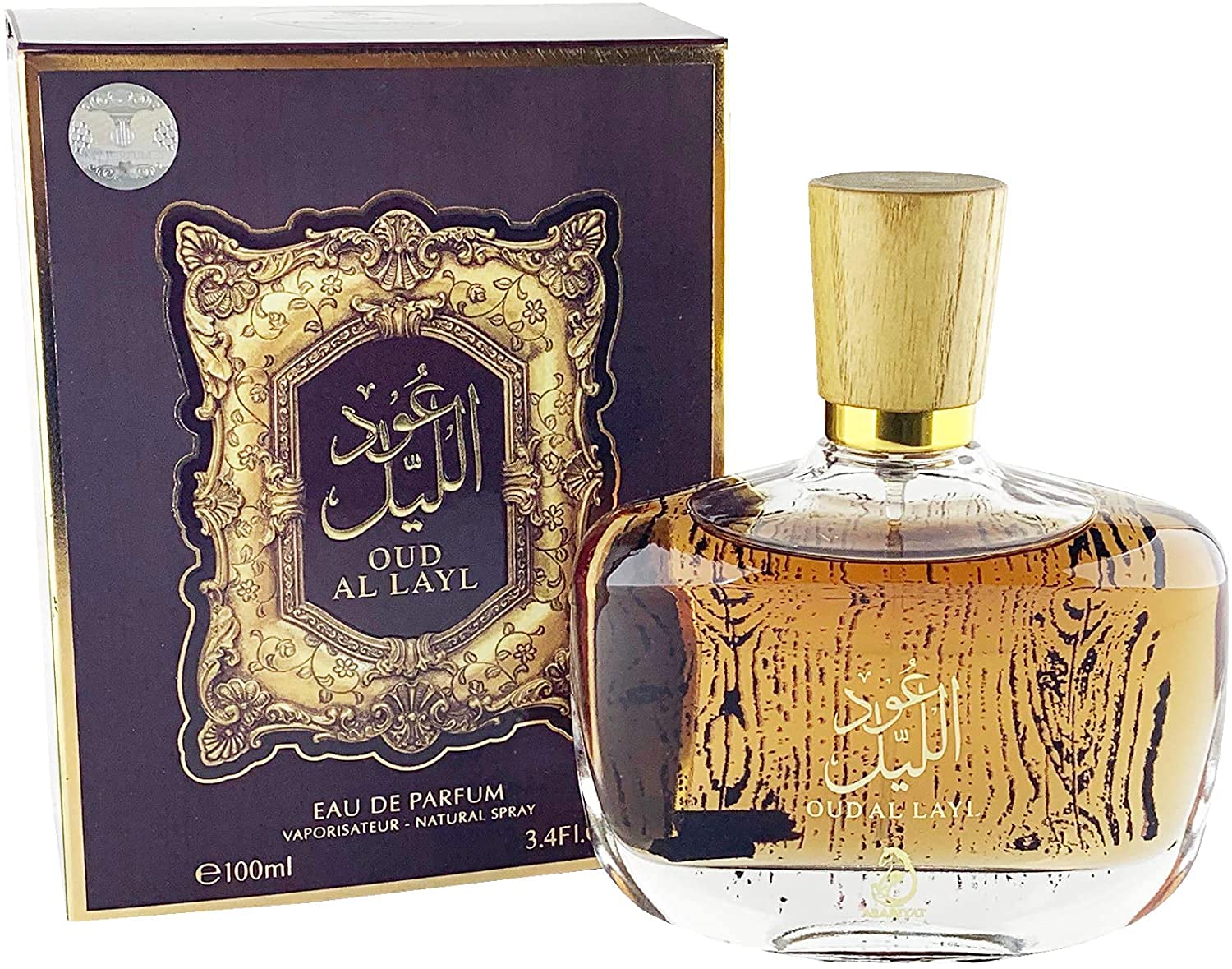 Oud al Layl 100ml | Eau de Arabian Parfum | Unique Caramel Citruses Spicy Aroma (for Men and Women) (Unisex)