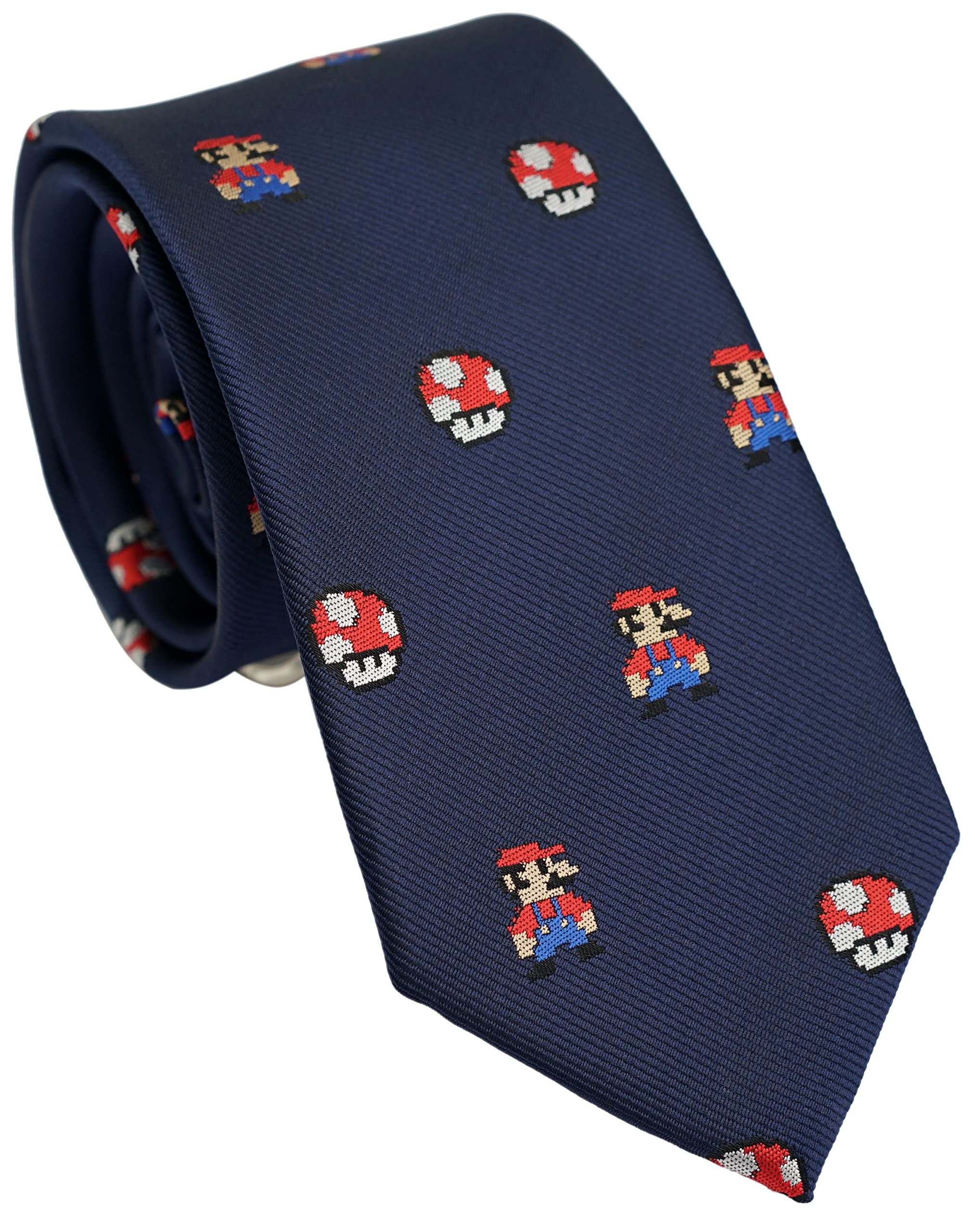 ZENXUSSports and Game Ties for Men, Designer Necktie Navy