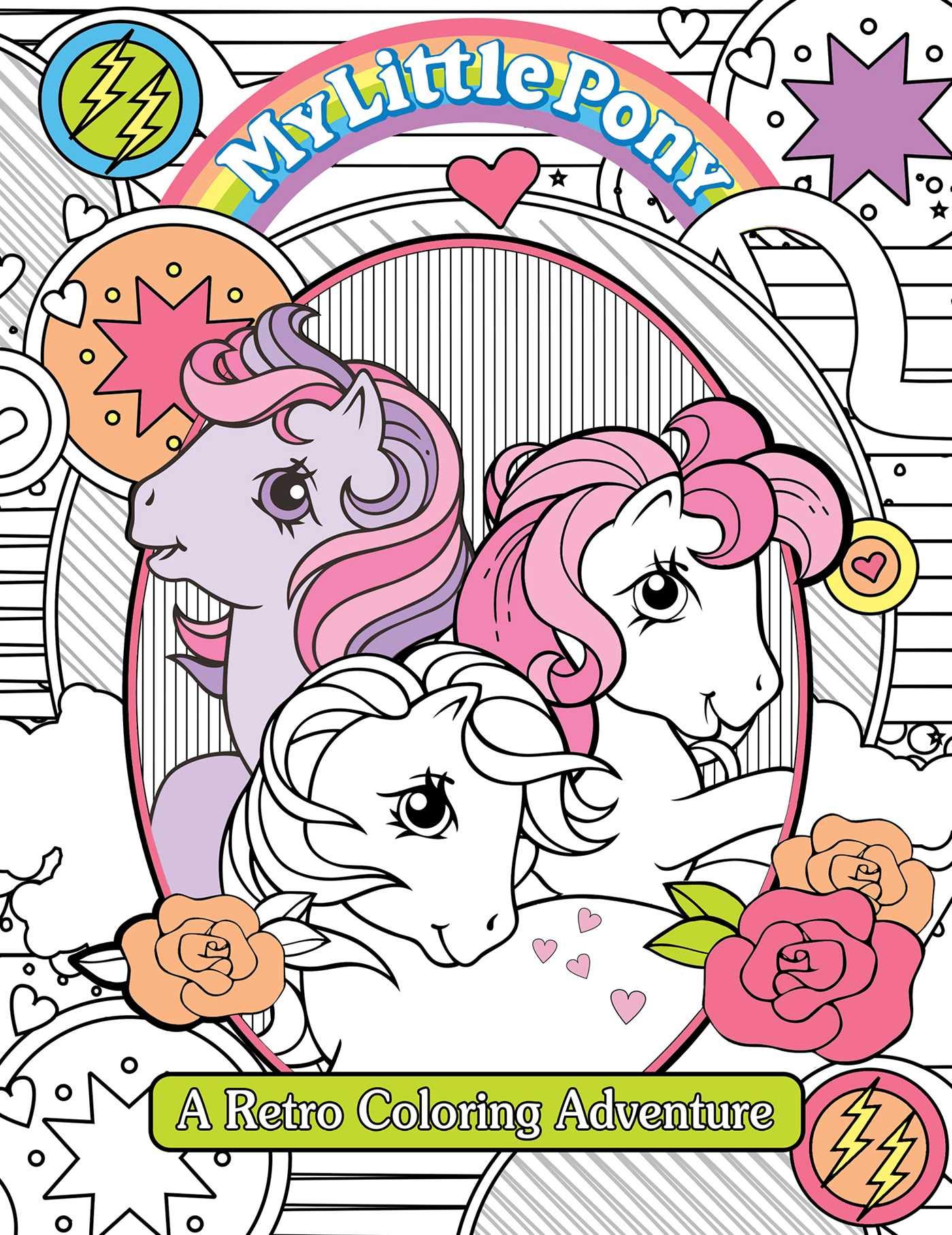 My Little Pony Retro Coloring Book Paperback – Import, 17 September 2019