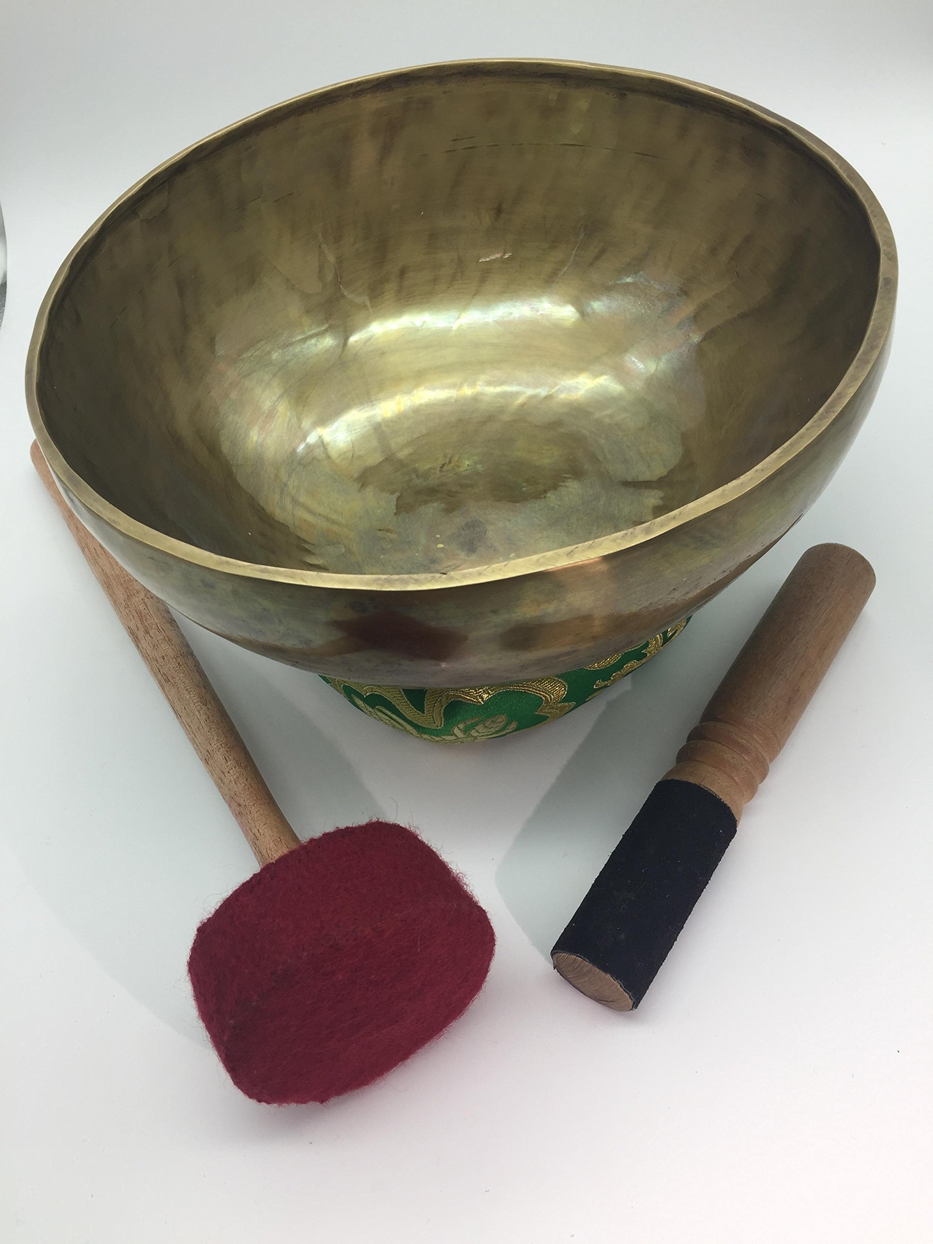 handmade Himalayan singing bowl, hand beaten by Nepali artisans to make magical tones by Shambhala Arts & Handcrafts